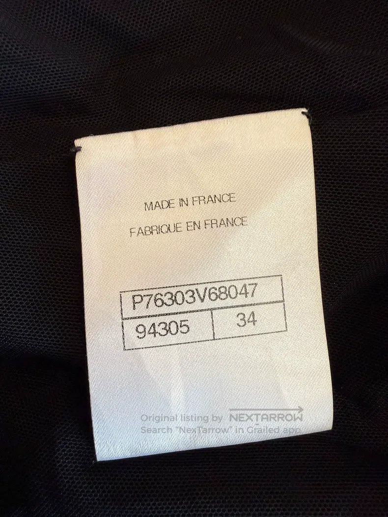 Chanel Chanel 24C black logo star strap vest Size XXS / US 00 / IT 34 - 5 Thumbnail