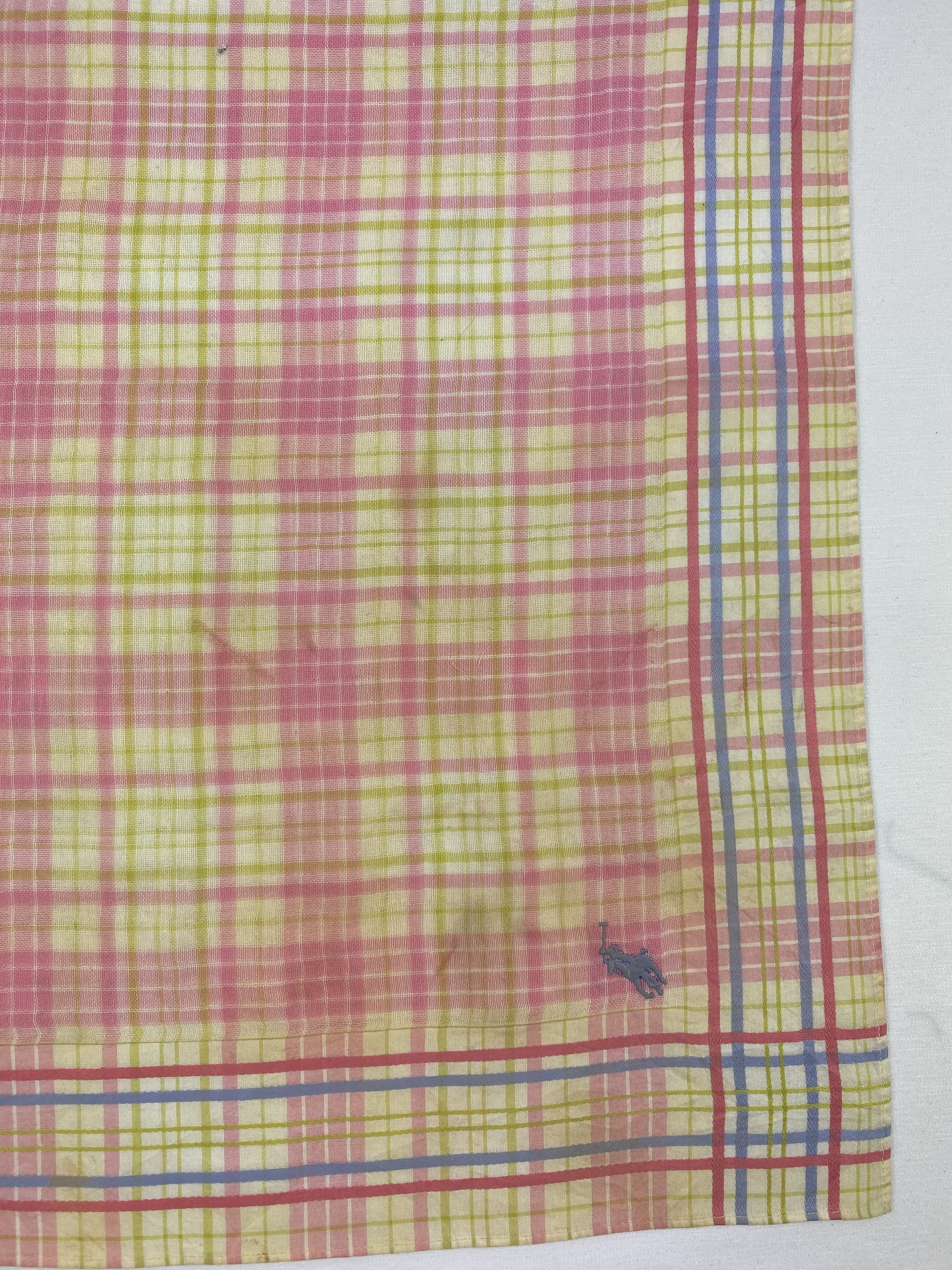 Polo Ralph Lauren × Vintage Polo Ralph Lauren Handkerchief / Bandana / Neckerchief Size ONE SIZE - 6 Thumbnail