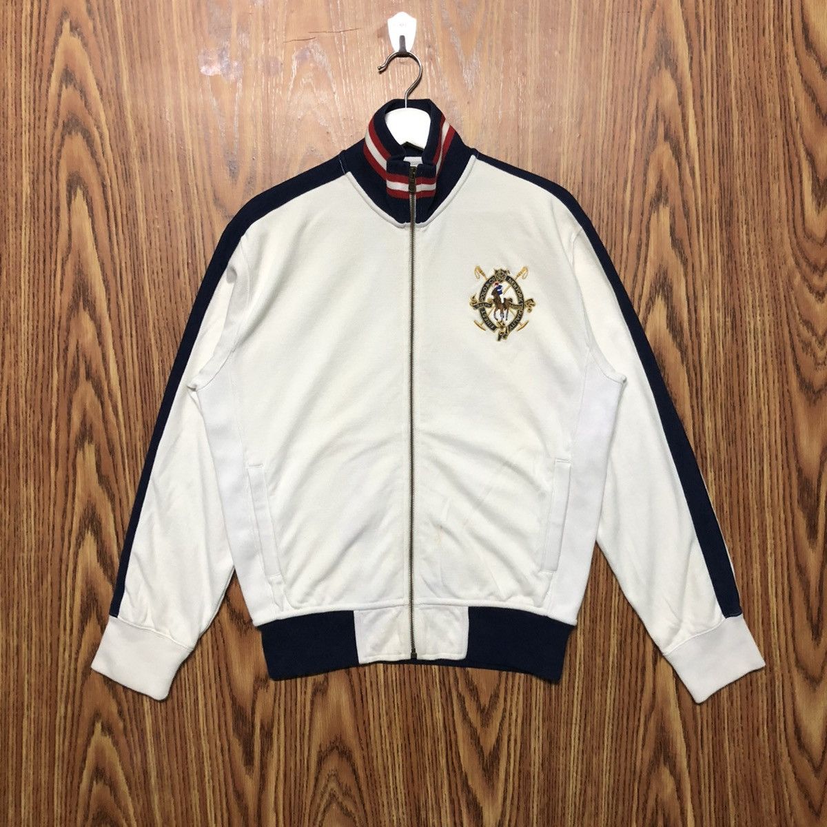 Polo Ralph Lauren Vintage Polo Ralph Lauren Zipper Jacket Pullover Size US S / EU 44-46 / 1 - 1 Thumbnail