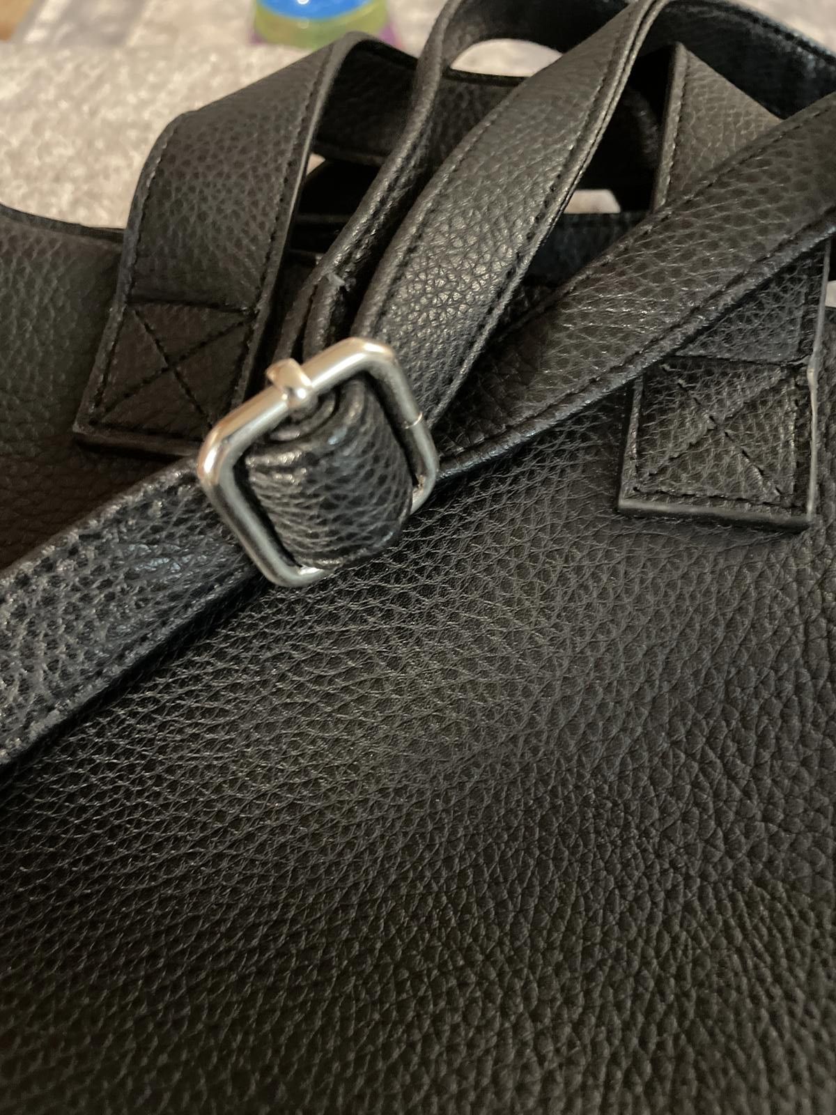 Other Wild Fable Purse Faux Leather Women's Black Small Crossbody Size ONE SIZE - 6 Thumbnail