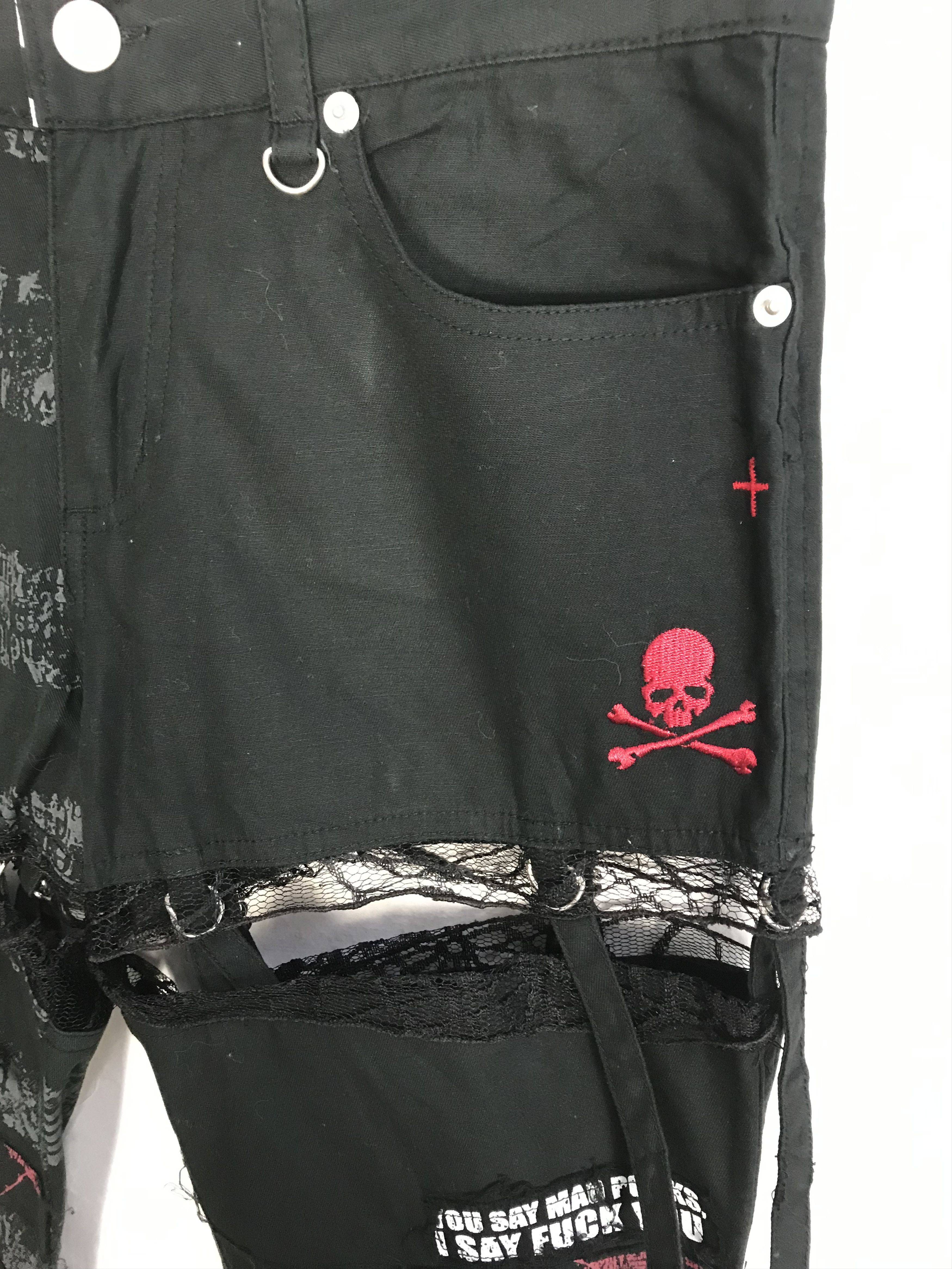 Japanese Brand Mad Punk Seditionaries Cyberpunk Tactical Bondage Size US 28 / EU 44 - 6 Thumbnail