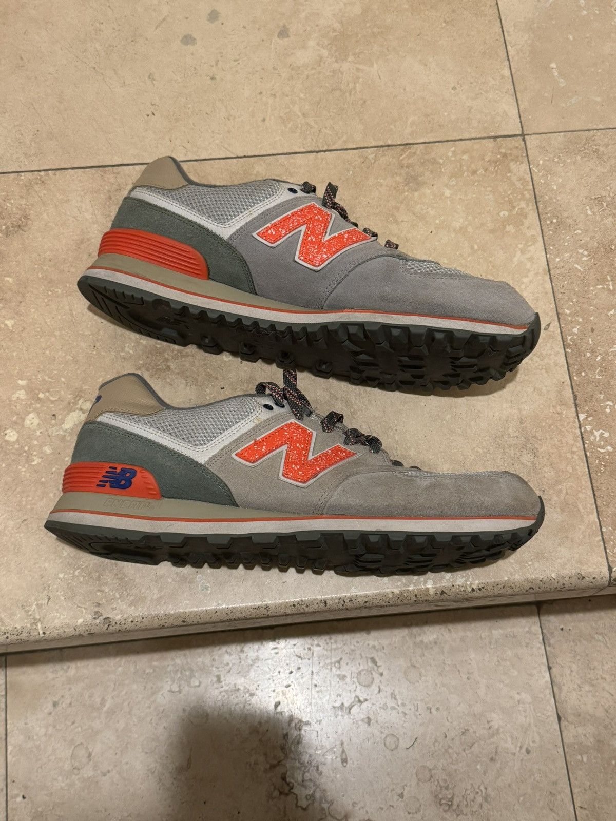 New Balance New Balance 574 "Outside In" pack classic running shoe Size US 12 / EU 45 - 2 Thumbnail