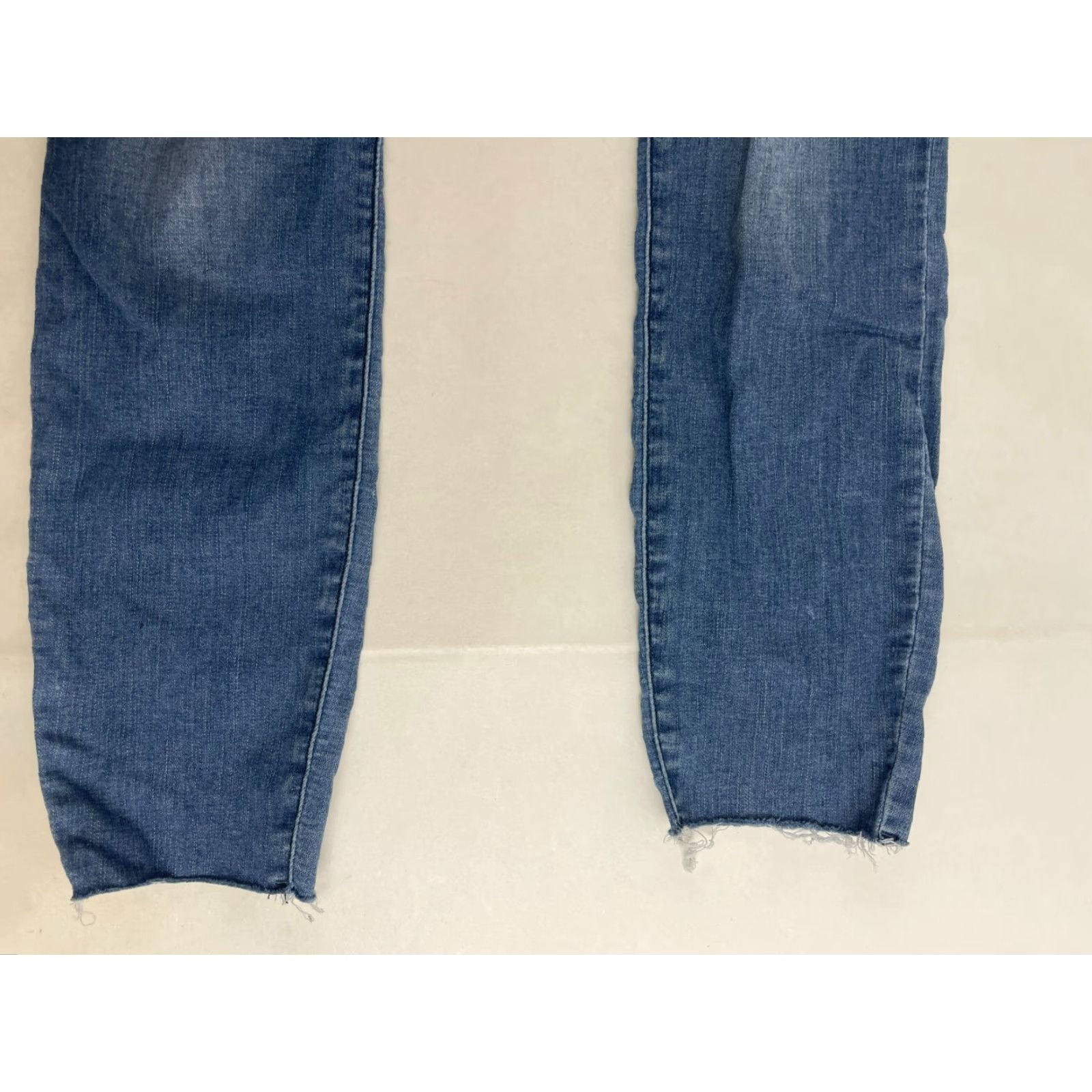 Pacsun PacSun Jeans Women's 27 Blue Denim High Rise Ankle Legging Frayed Hem Jeans Regular Inseam 26" Medium Wash Womens Size 27" / US 4 / IT 40 - 4 Thumbnail