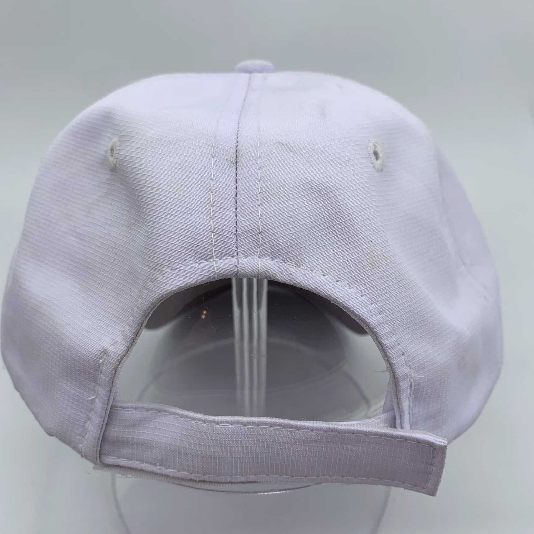 Logo 7 VINTAGE Carowinds 1973 Hat Cap Strap Back Mens White Logo Baseball One Size Jhats Size ONE SIZE - 3 Thumbnail