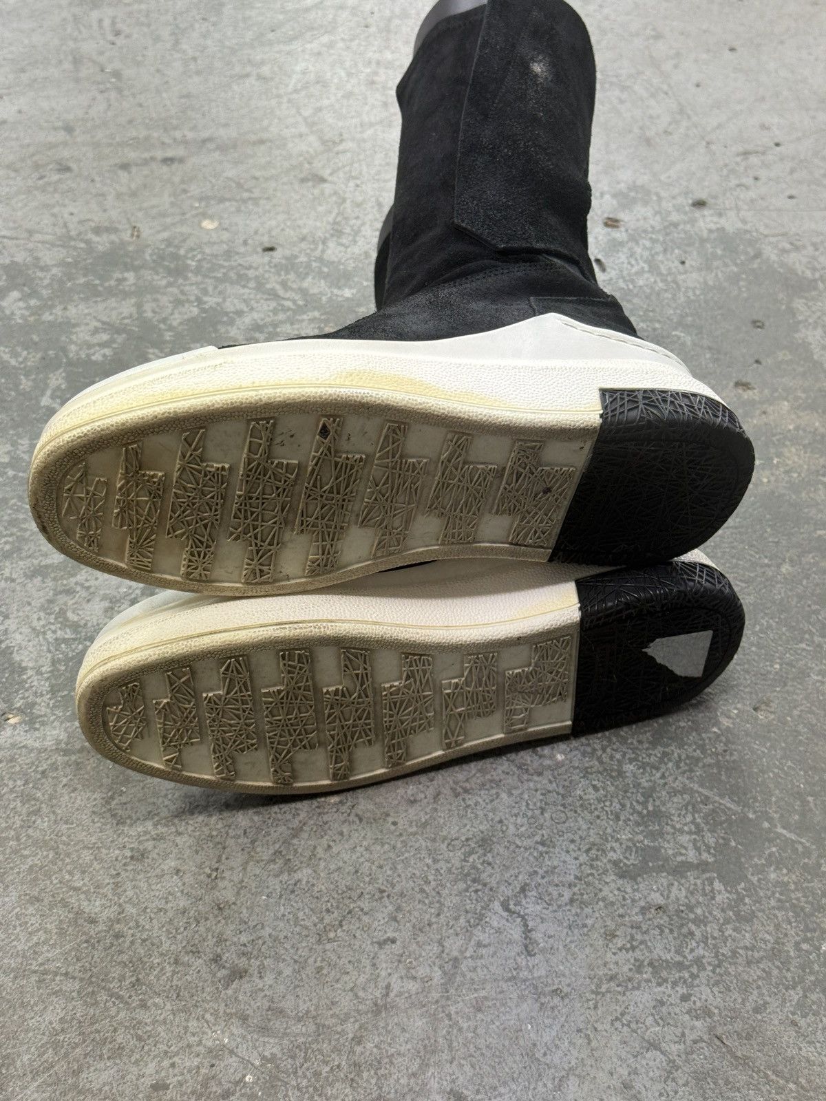 Cinzia Araia Archive Cinzia Araia Hi-top Sneakers Rick Owens Style Size US 8 / IT 38 - 6 Thumbnail