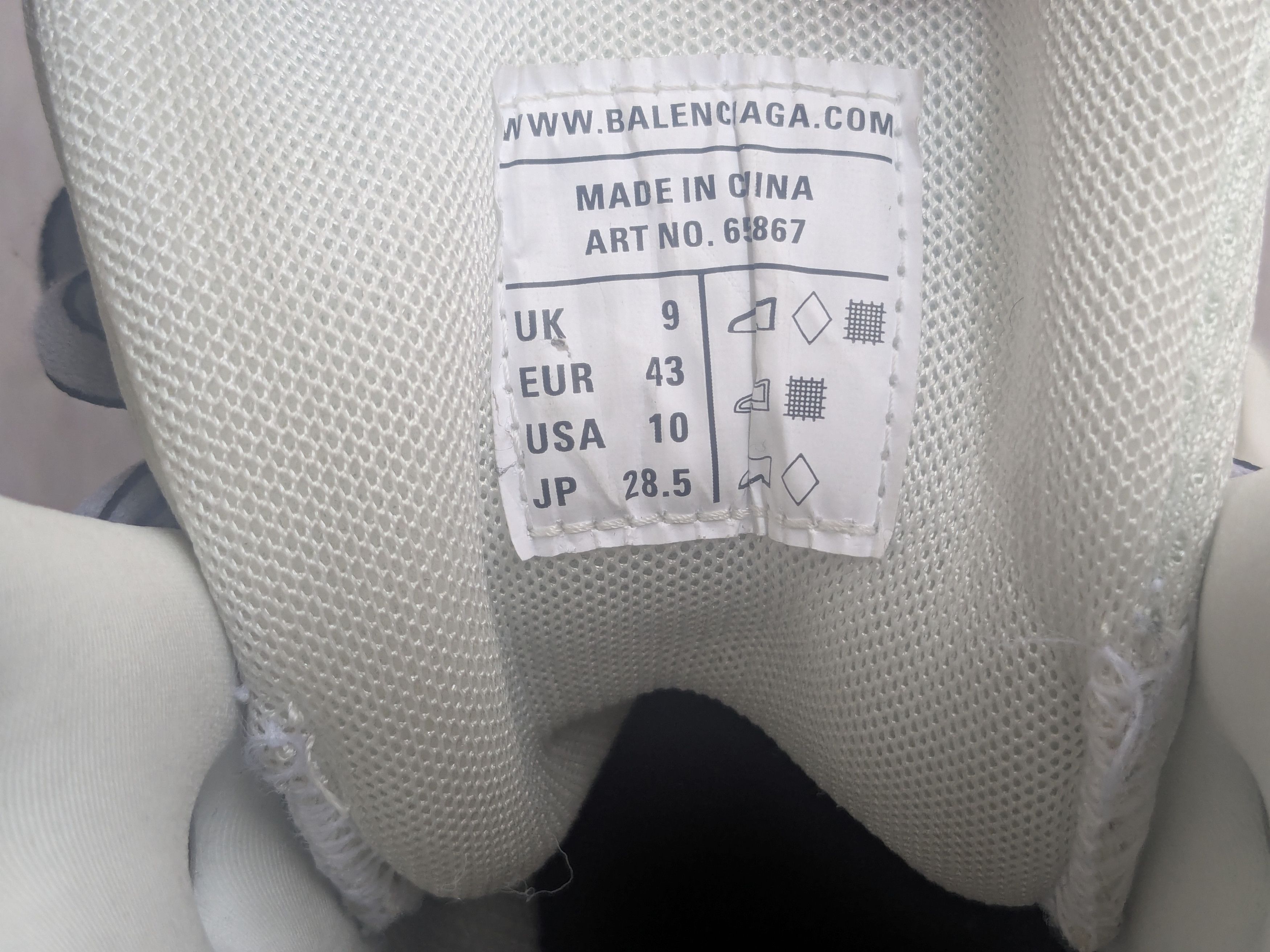 Balenciaga Balenciaga Track Sneakers White Size 10 43 High Tops Size US 10 / EU 43 - 6 Thumbnail