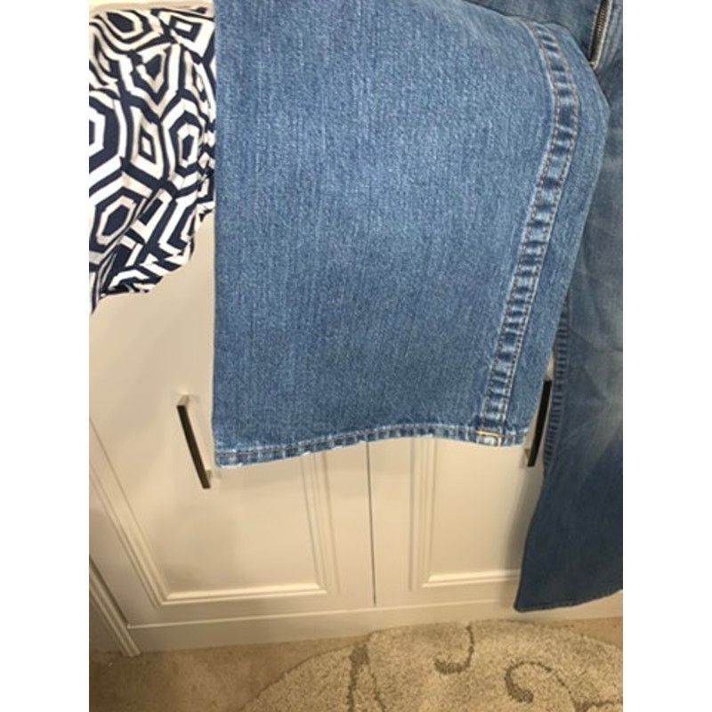 True Religion True Religion Men's Blue Straight Jeans Size 34 Distressed Size US 34 / EU 50 - 6 Thumbnail