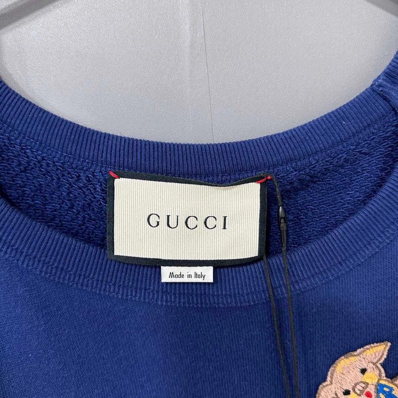 Gucci Gucci Piggy logo sweatshirt Size US XL / EU 56 / 4 - 5 Thumbnail