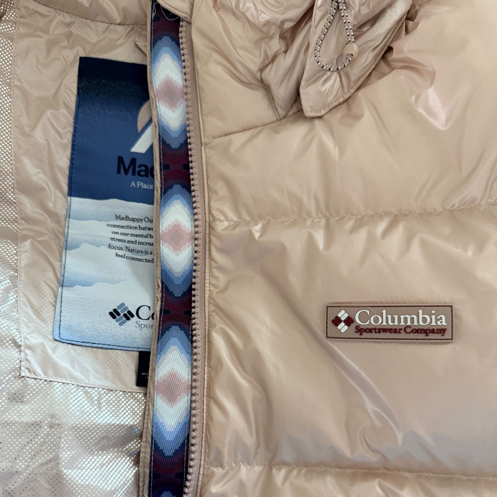 Columbia × Madhappy Madhappy × Columbia Mauve Vapor Down Puffer Jacket 800 Fill Size M / US 6-8 / IT 42-44 - 8 Thumbnail