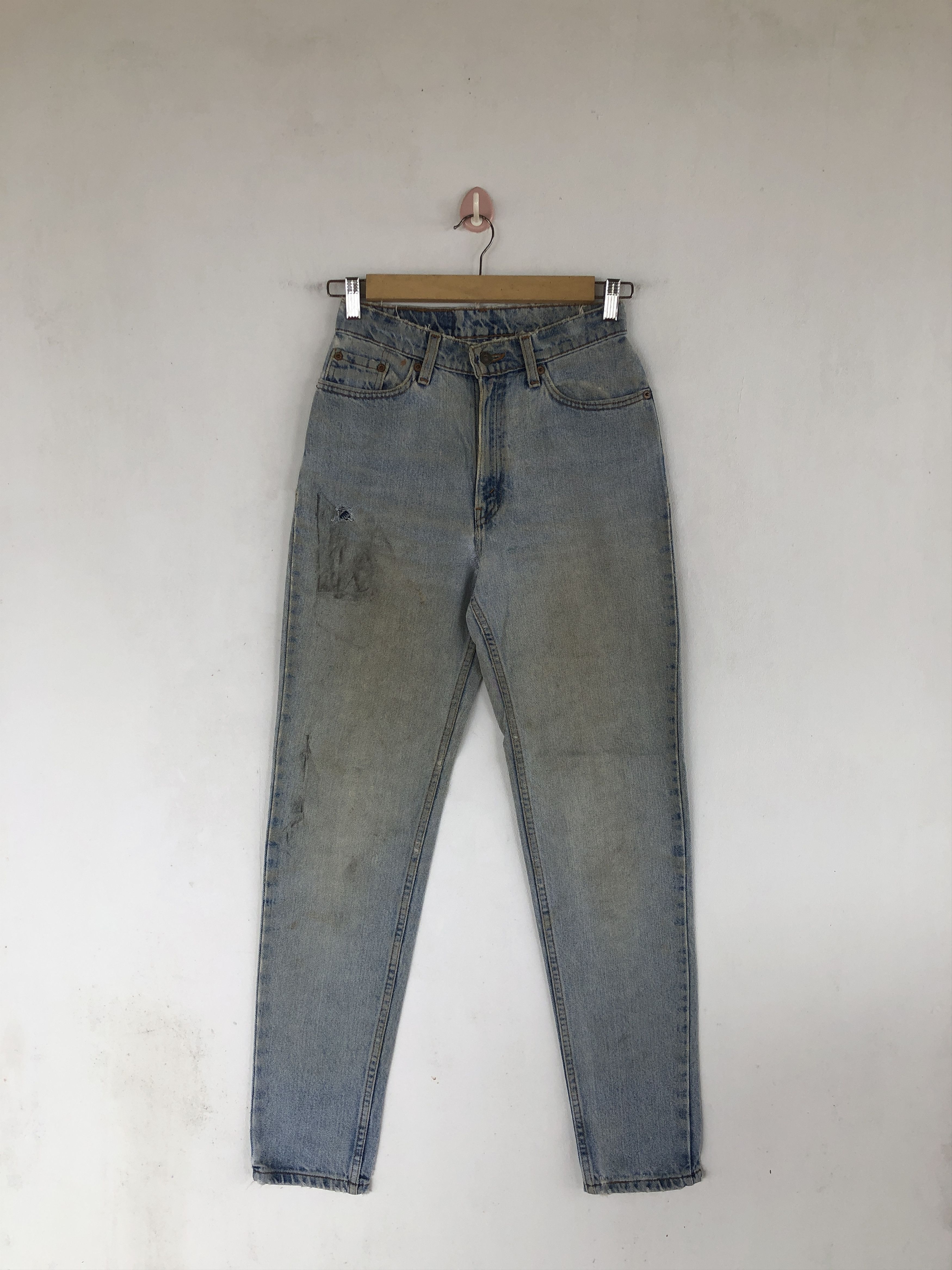 Levi's Vintage Levis Distressed Jeans Dirty Levi's 512 Denim Size 24" / US 00 / IT 34 - 1 Thumbnail