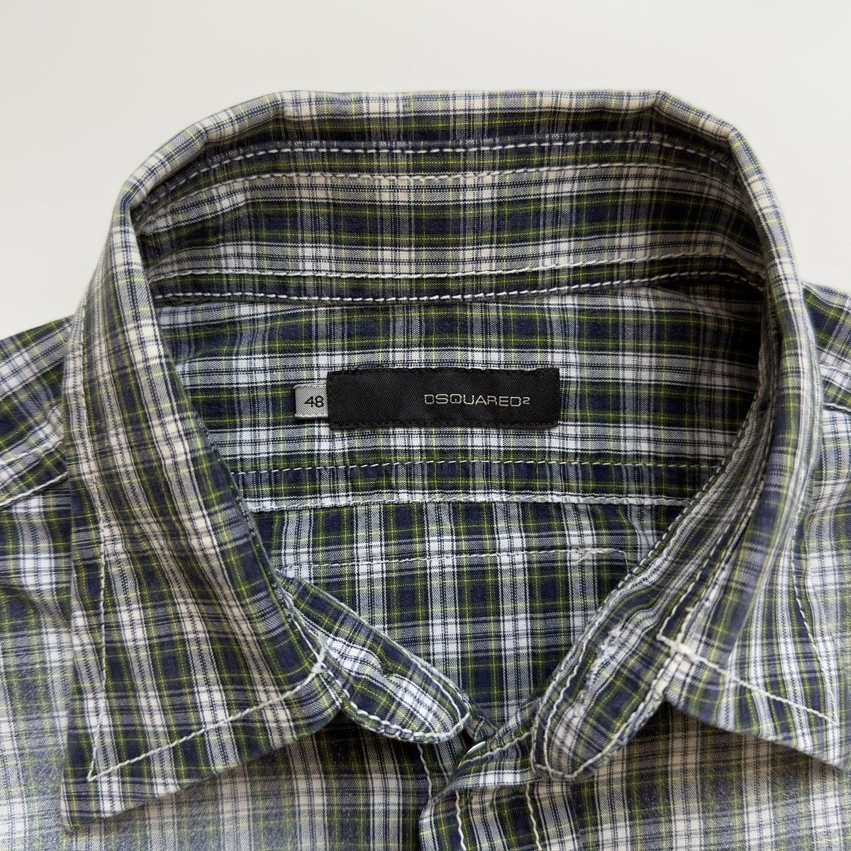 Dsquared2 S/S 2003 Dsquared2 Mud Flingin’ Western Button-up Shirt Size US M / EU 48-50 / 2 - 7 Thumbnail