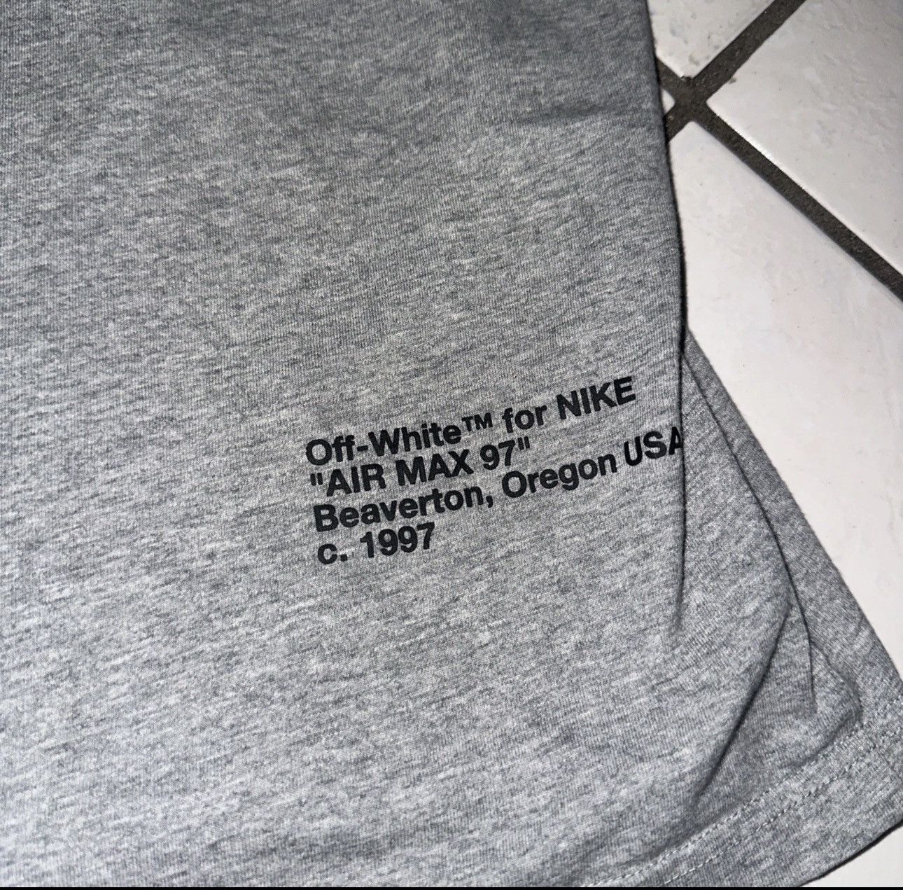 Nike Off-White X Nike Virgil Abloh Tee Shirt Medium Size US M / EU 48-50 / 2 - 2 Thumbnail