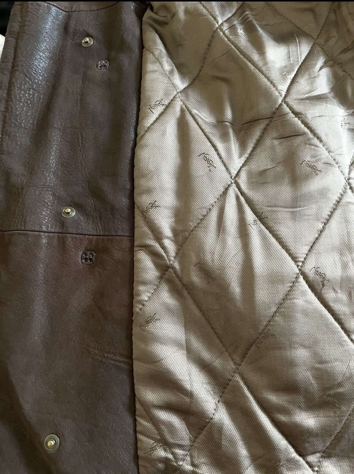 Yves Saint Laurent Rare Vintage Yves Saint Laurent Heavy leather coat Size US L / EU 52-54 / 3 - 6 Thumbnail