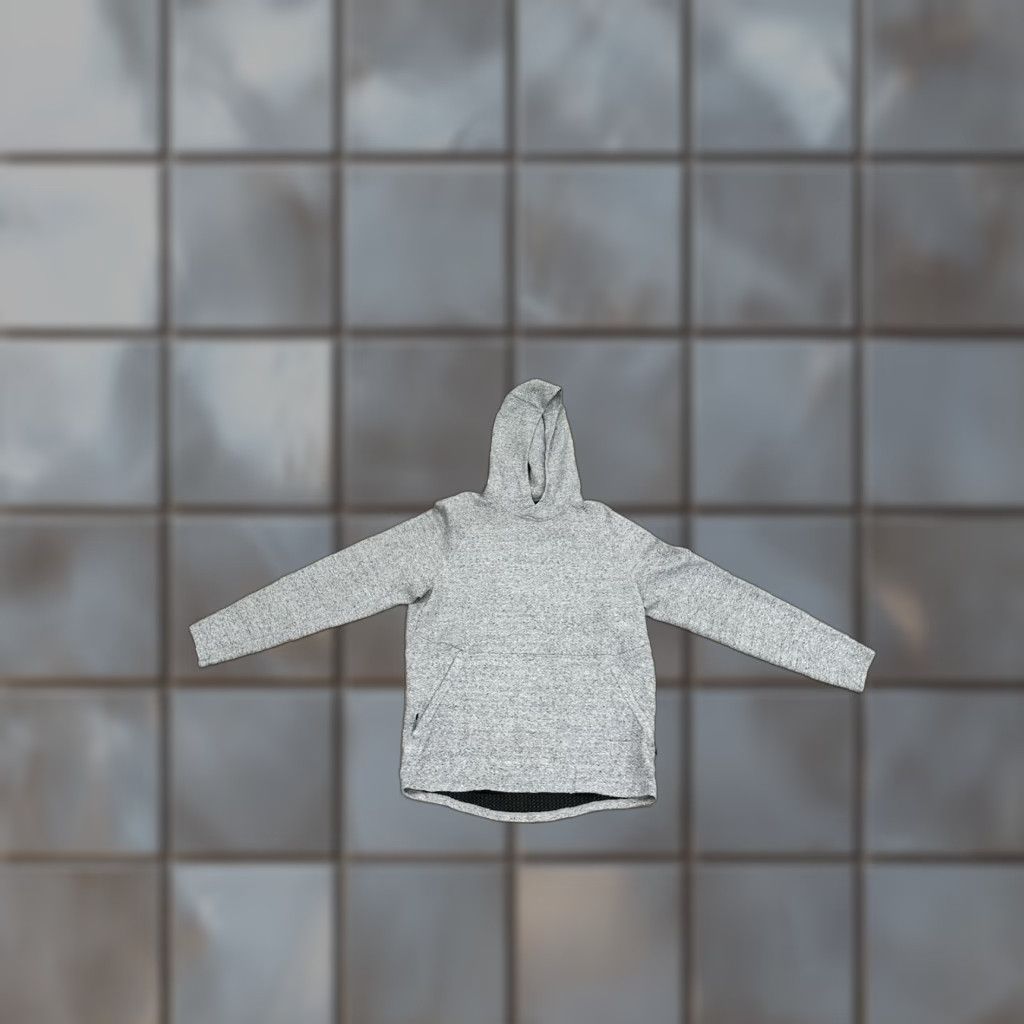 Lululemon Lululemon At Ease Hoodie Performance Sweatshirt Gray Textured Mens Size S Small Size US S / EU 44-46 / 1 - 1 Thumbnail