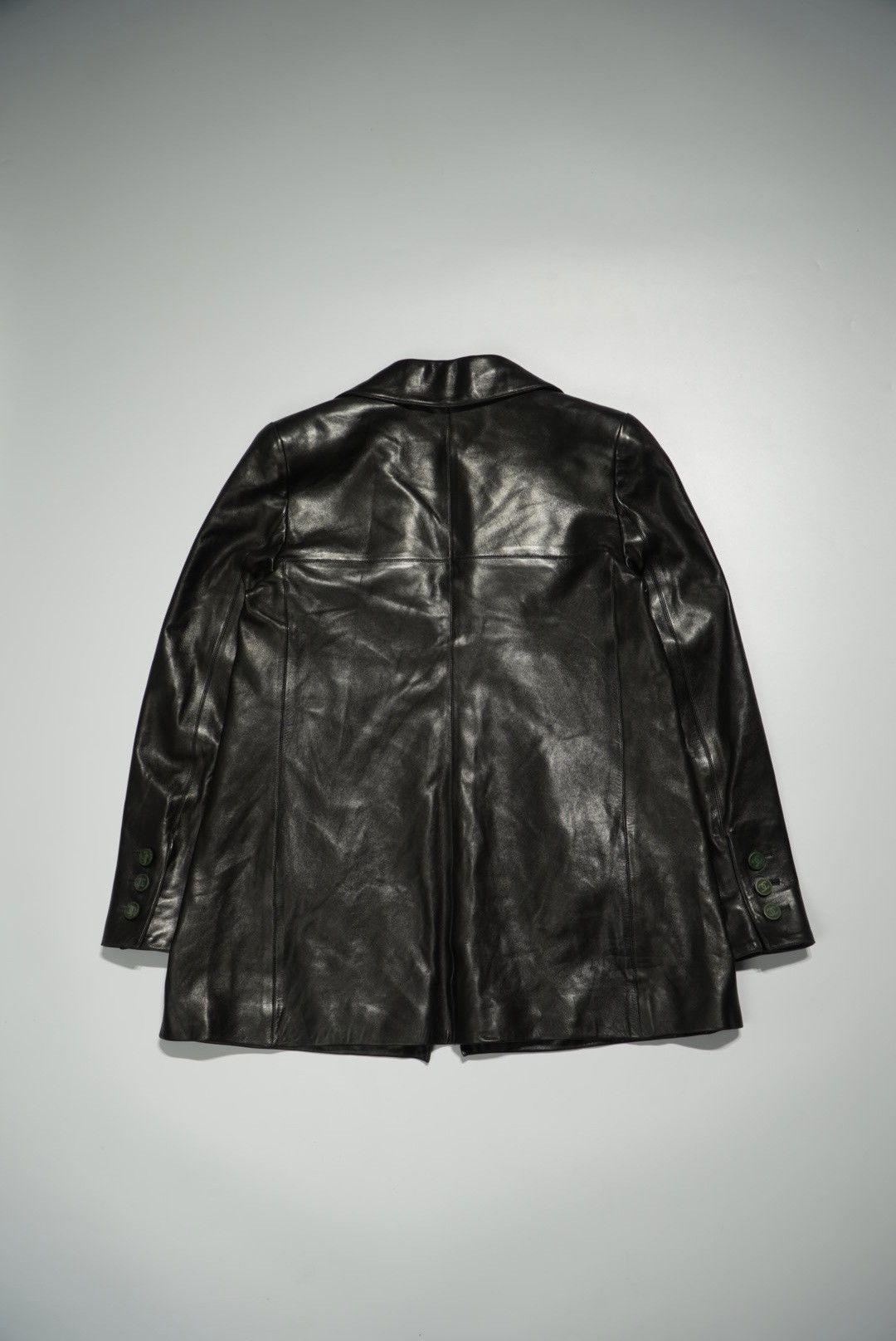 Chanel Chanel Black Leather Jacket Size S / US 4 / IT 40 - 2 Thumbnail