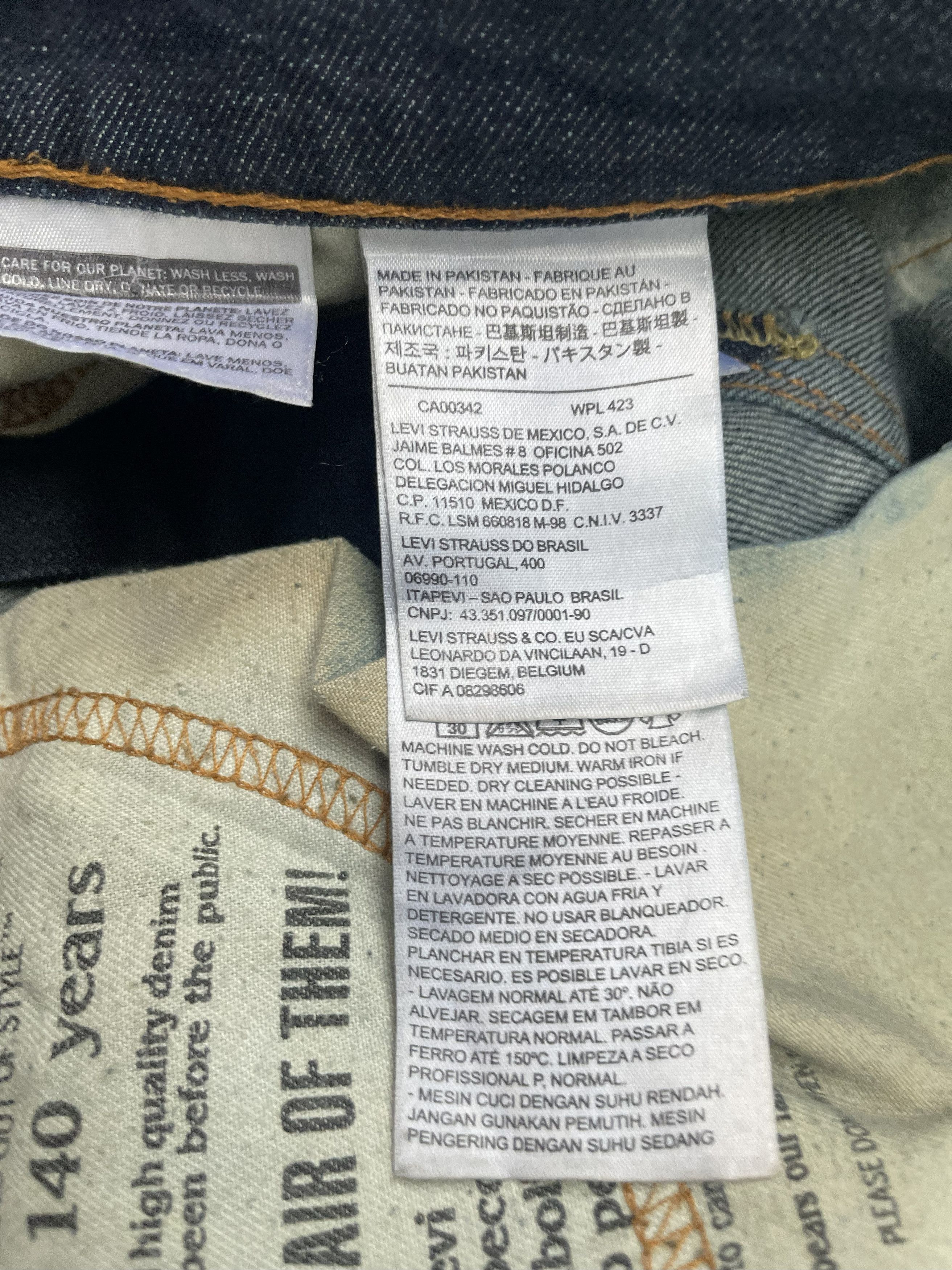 Levi's Levis 541 Denim Size US 36 / EU 52 - 12 Thumbnail