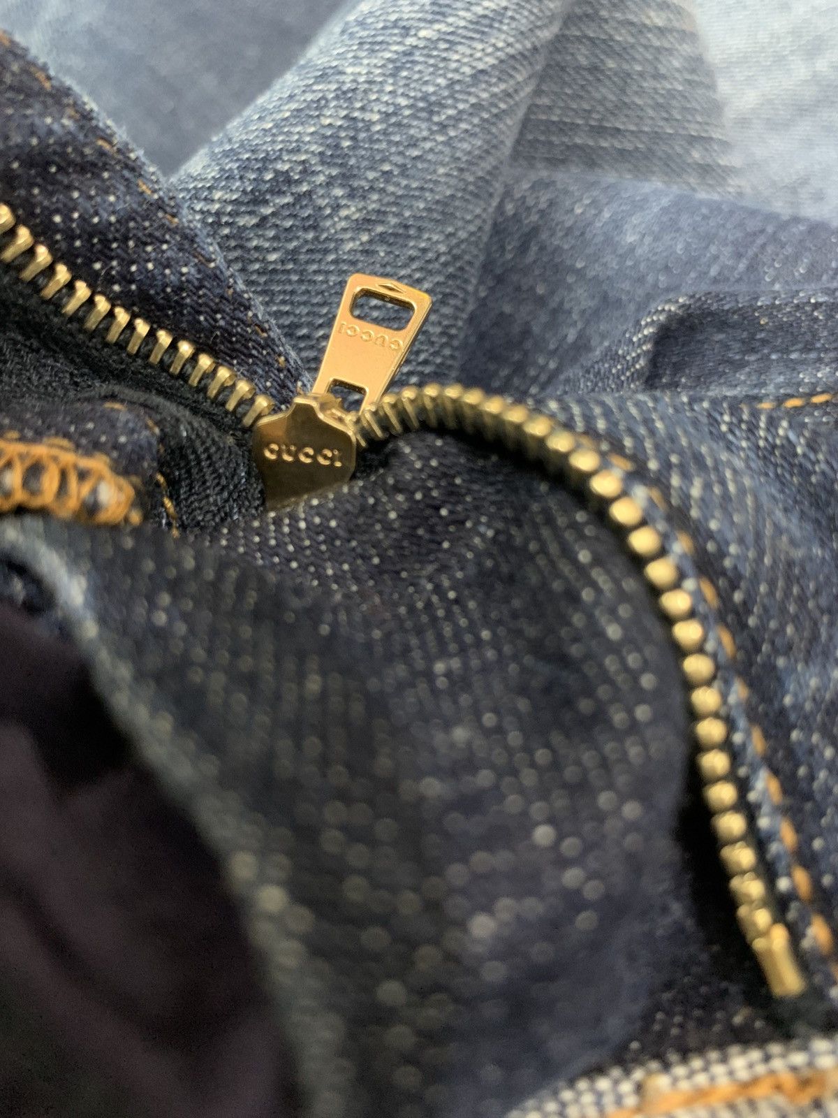 Gucci Gucci Horsebit Low-Rised Flared Womens Jeans 70's Size 25" / US 0 / IT 36 - 11 Thumbnail