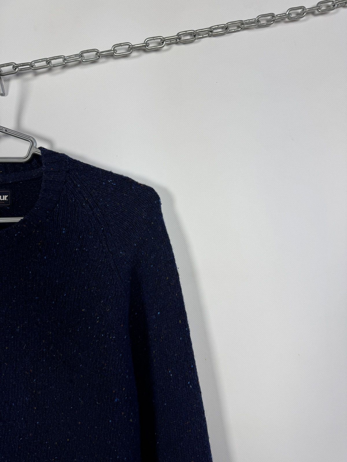 Barbour Men’s Barbour Netherton Crew Wool Sweater Pullover Size L Size US L / EU 52-54 / 3 - 2 Thumbnail