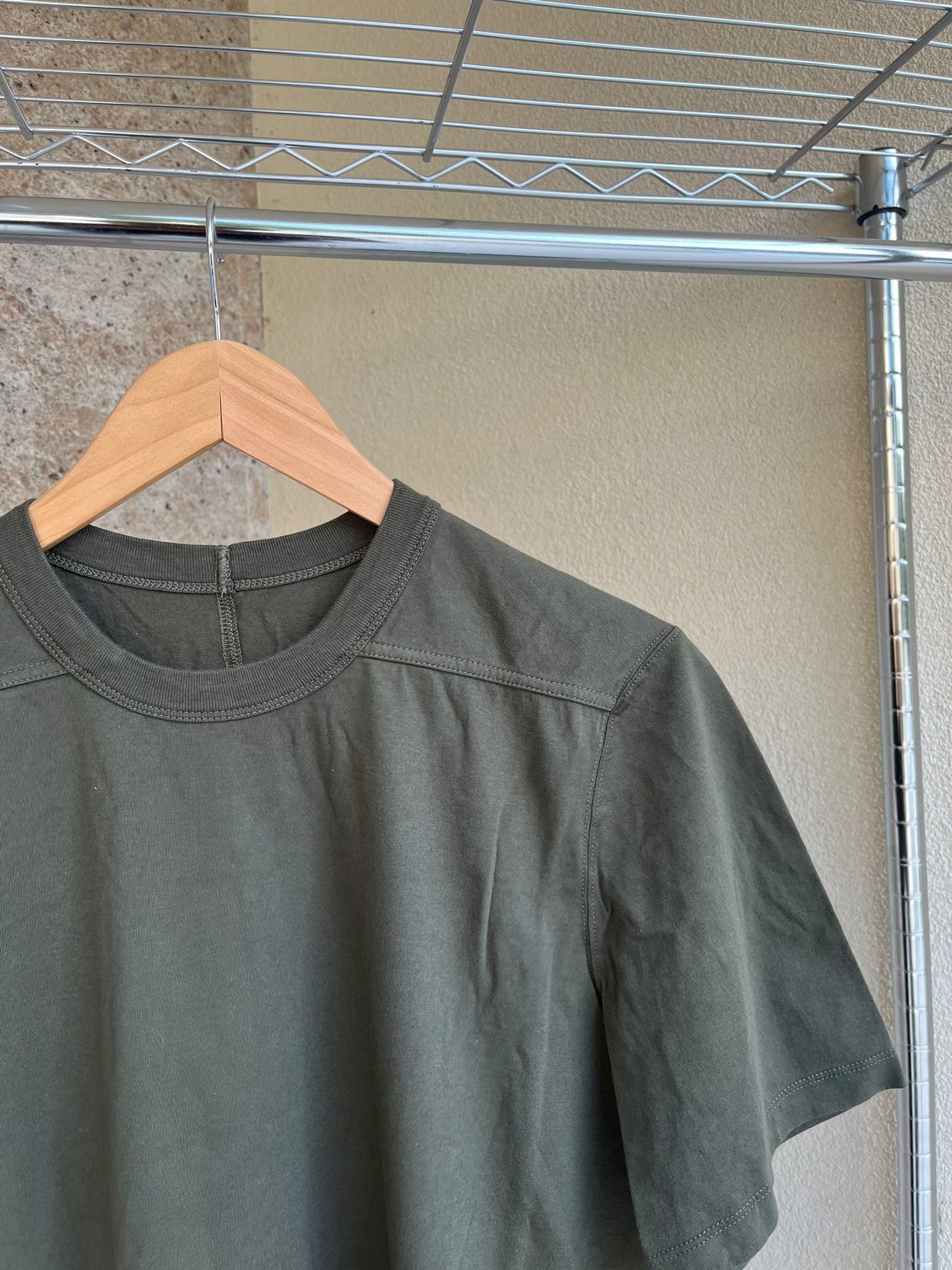 Rick Owens Mainline Level T-Shirt in Green Size US M / EU 48-50 / 2 - 8 Thumbnail