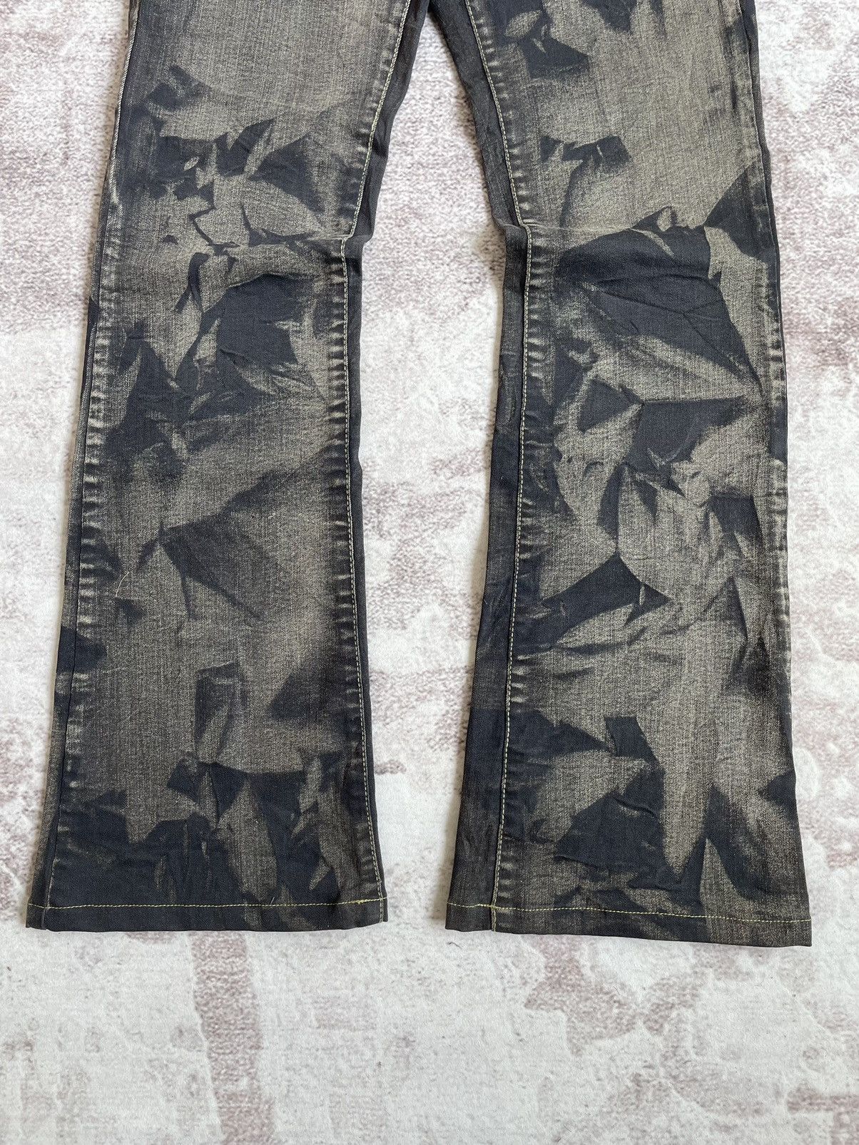 Japanese Brand Strawberry Leaves LGB Style Flare Denim Pants Size US 26 / EU 42 - 5 Thumbnail