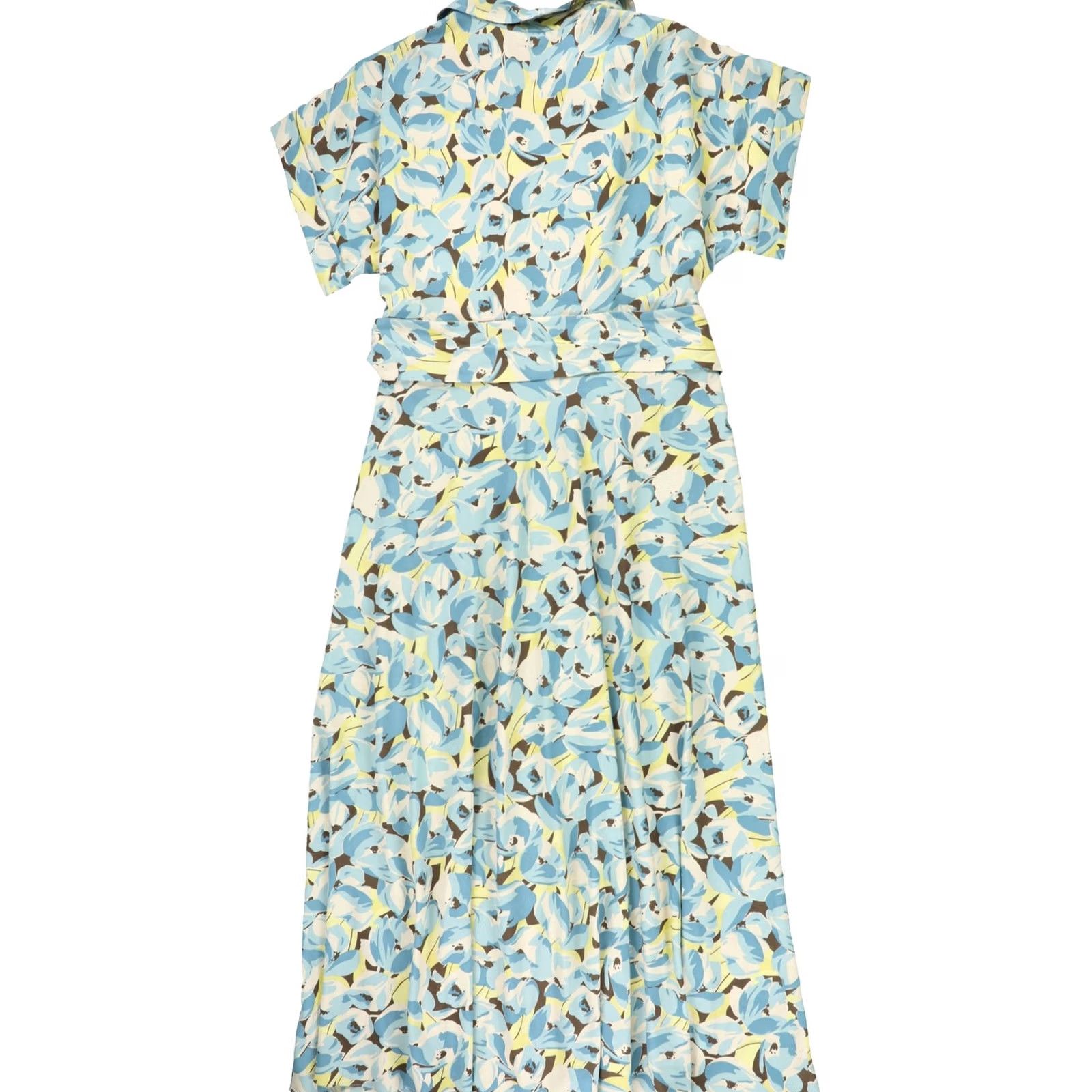Ralph Lauren Ralph Lauren Belted Maxi Dress Womens 10 beige Size L / US 10 / IT 46 - 2 Thumbnail