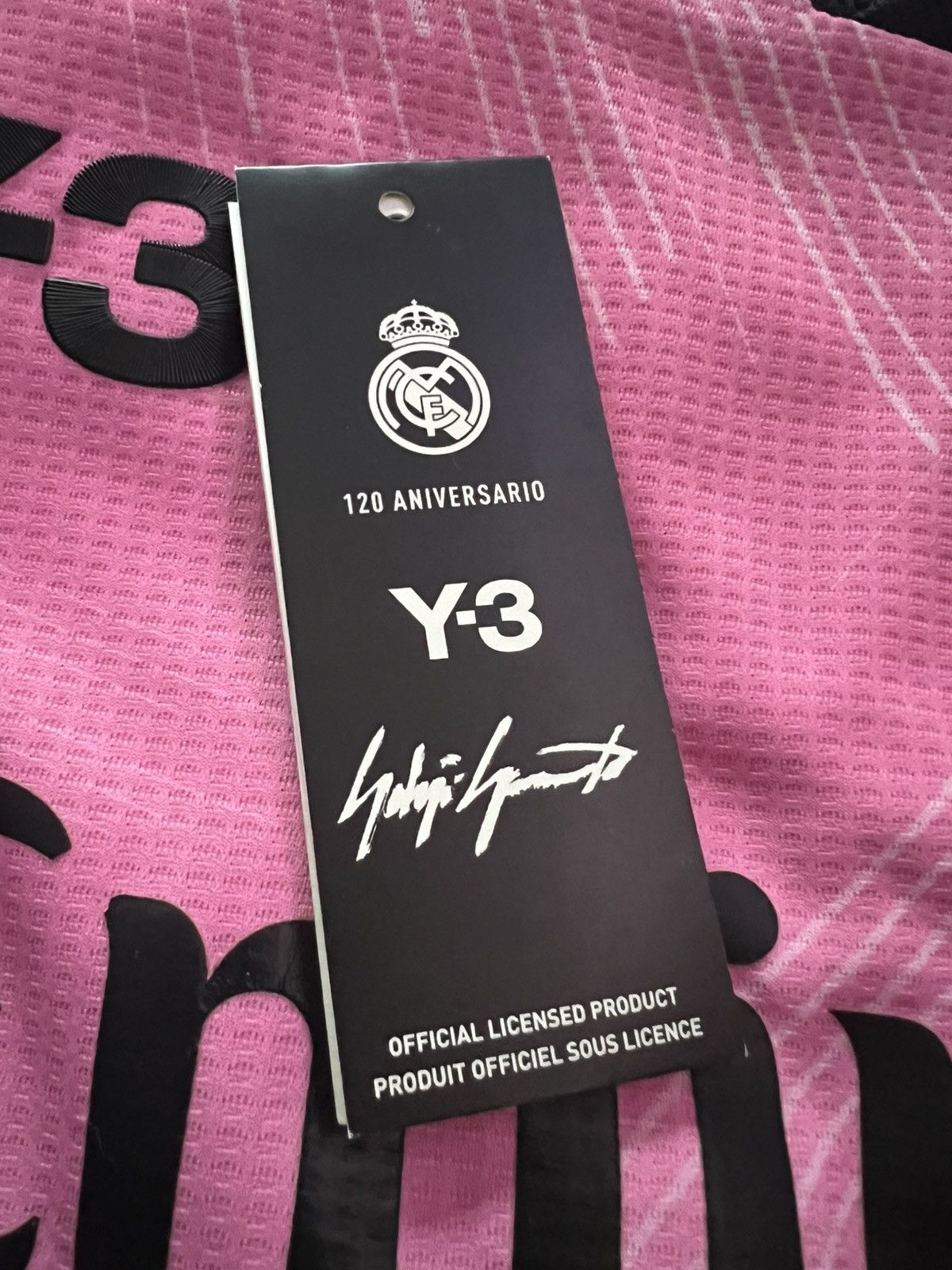 Yohji Yamamoto Y-3 Real Madrid Pink Jersey – Worn a Few Times Box Included Size US XL / EU 56 / 4 - 7 Thumbnail