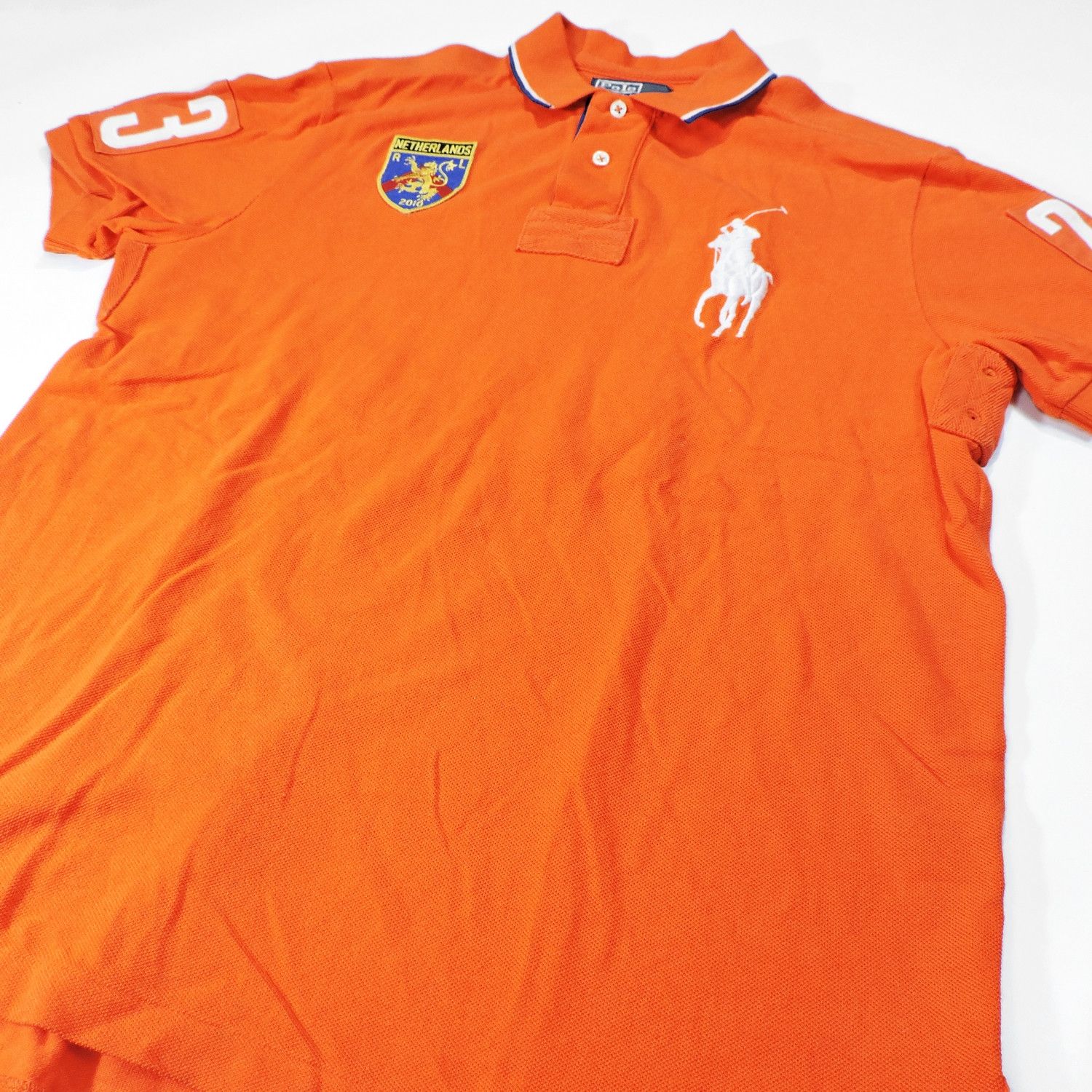 Polo Ralph Lauren POLO RALPH LAUREN NETHERLANDS CUSTOM FIT POLO SHIRT Size US M / EU 48-50 / 2 - 7 Thumbnail