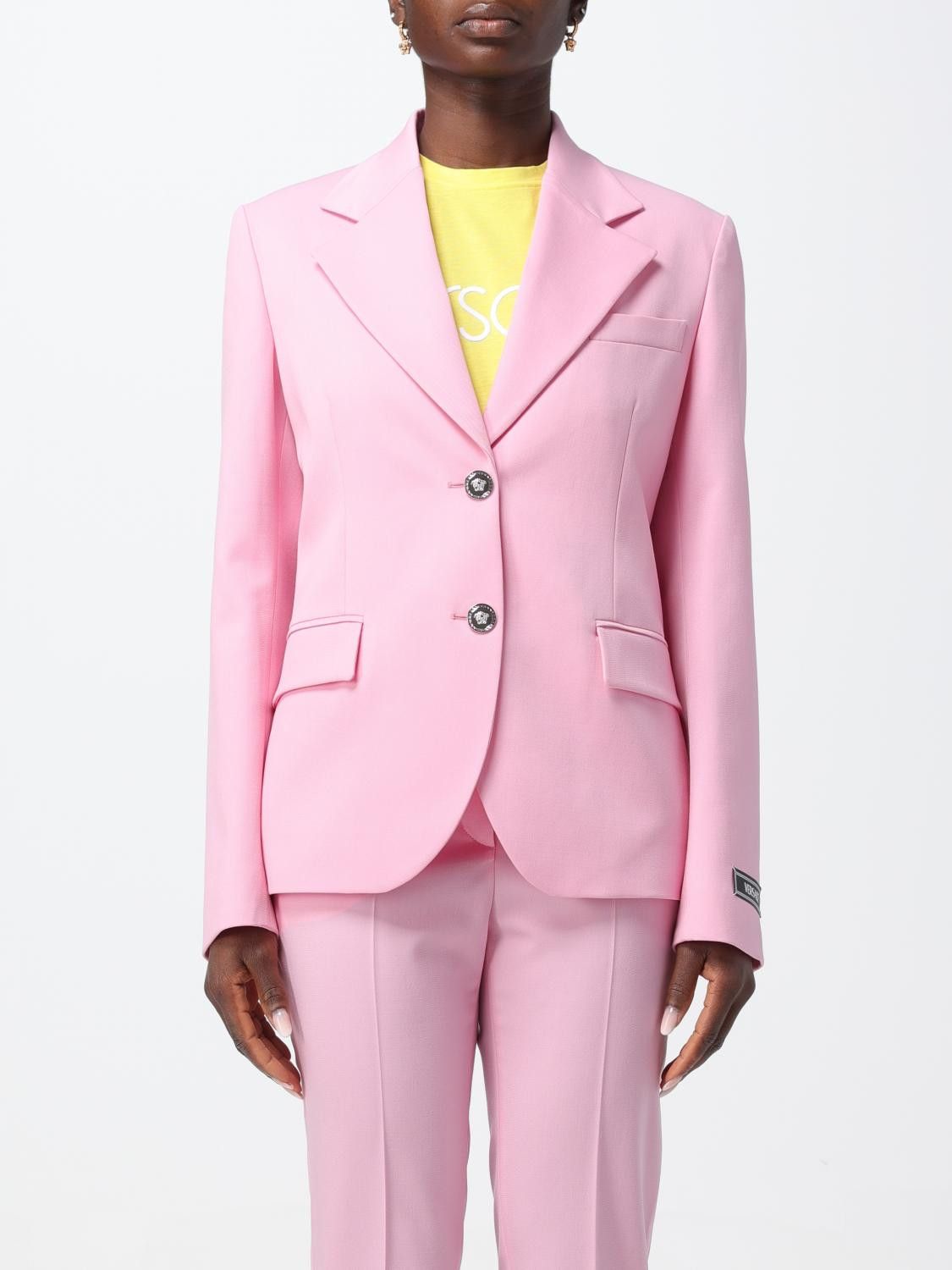 Versace o1y0226 Blazer in Pink Size S / US 4 / IT 40 - 1 Thumbnail