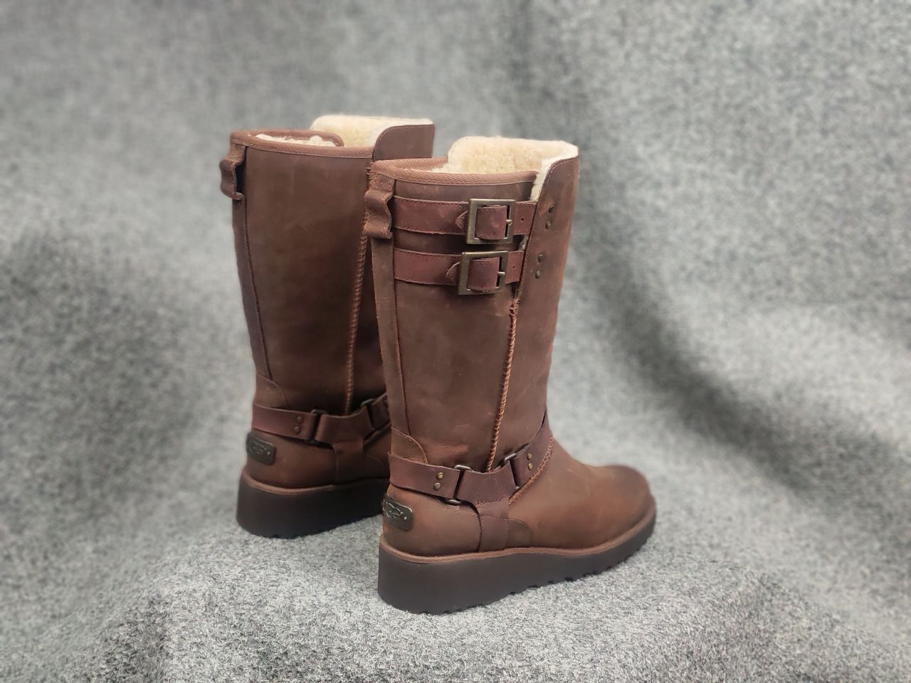 Ugg UGG Jasper Waterproof Leather Winter Fur-lined buckles Boots Size US 6 / IT 36 - 10 Thumbnail