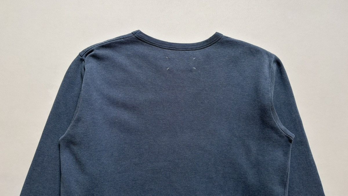 Maison Margiela Early 2000s Miss Deanna Blue Cotton Sweatshirt Size US XL / EU 56 / 4 - 14 Thumbnail