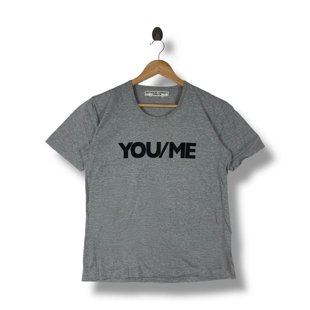 Katharine Hamnett London KATHERINE HAMNETT You and me spellout tee Size XS / US 0-2 / IT 36-38 - 1 Thumbnail