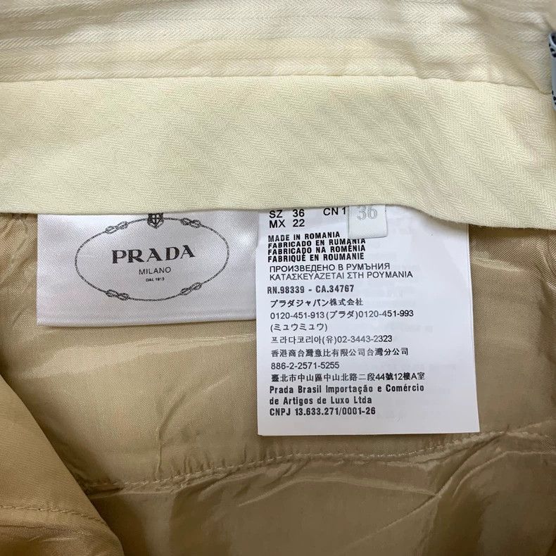 Prada Prada Khaki casual trousers 2501-Nextarrow Size 35" - 4 Thumbnail