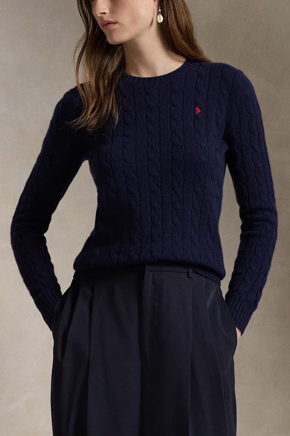 Polo Ralph Lauren Polo Ralph Lauren Julianna Maglia Cashmere Wool Knit Sweater Size XL / US 12-14 / IT 48-50 - 1 Thumbnail