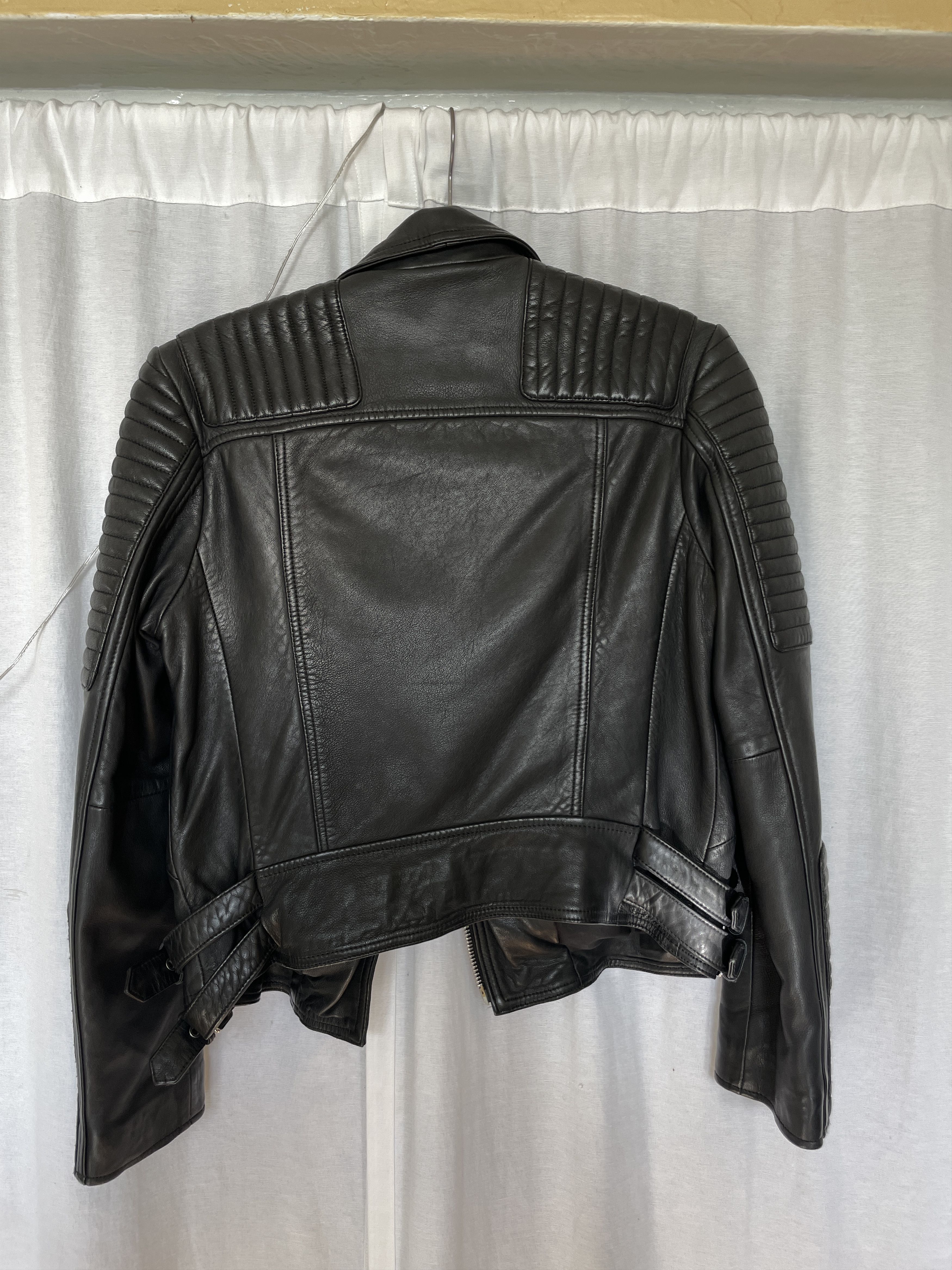 Allsaints All Saints Estrella Biker Jacket Size M / US 6-8 / IT 42-44 - 6 Thumbnail