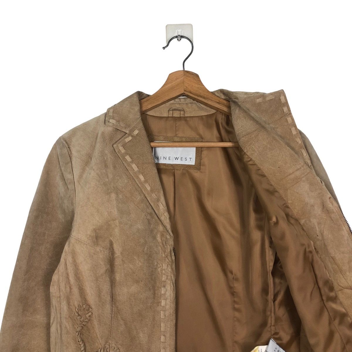 Japanese Brand Cropped Biker Genuine Leather Jacket Nine West Issey Miyake Size US M / EU 48-50 / 2 - 12 Thumbnail