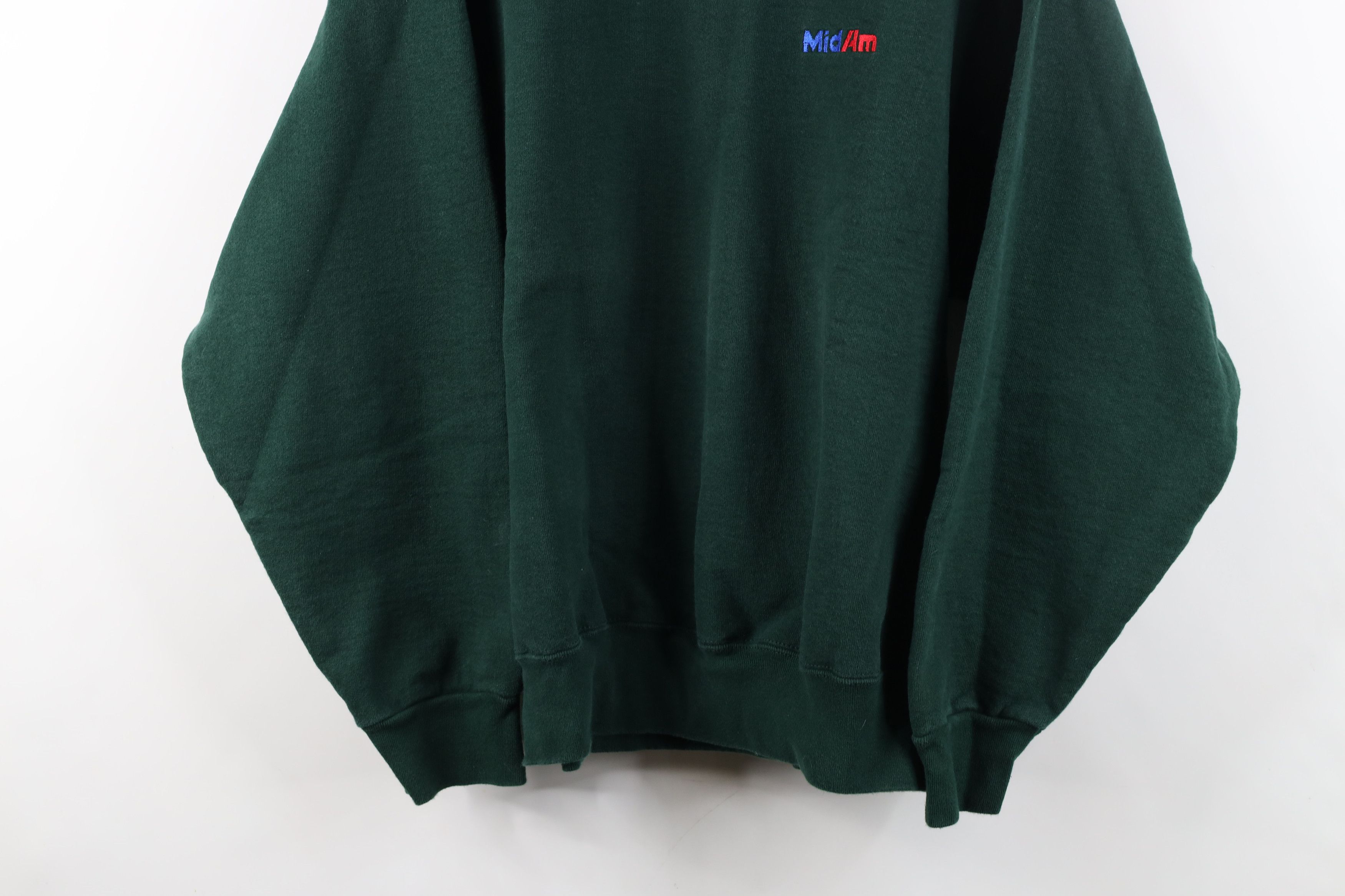 Vintage Vintage 90s Heavy Mid Am Building Supplies Sweatshirt USA Size US L / EU 52-54 / 3 - 3 Thumbnail