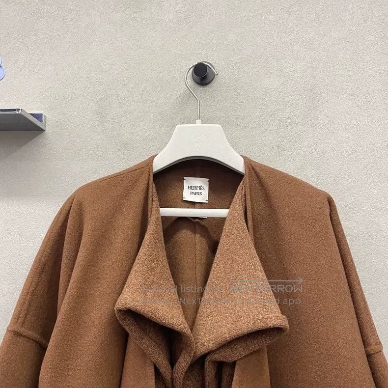 Hermes Hermes Camel Coat Jacket Size XXS / US 00 / IT 34 - 4 Thumbnail