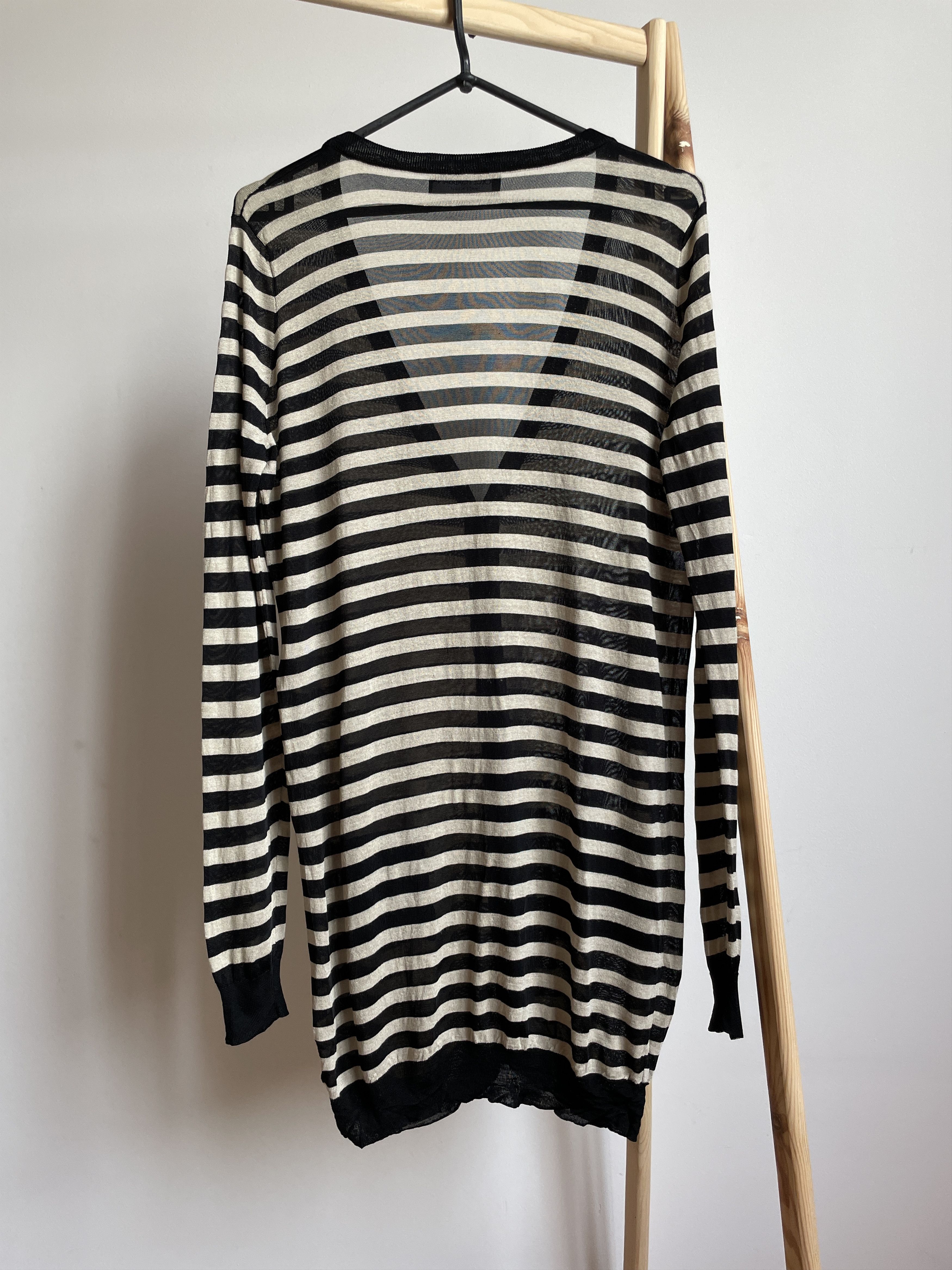 Dolce & Gabbana Dolce & Gabbana Womens Striped Cardigan Size IT 44 Size M / US 6-8 / IT 42-44 - 2 Thumbnail