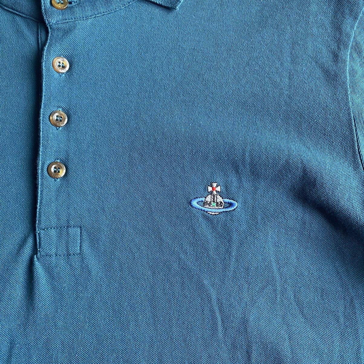 Vivienne Westwood Vivienne Westwood Polo T-Shirt Orb Logo Luxury Size US XL / EU 56 / 4 - 5 Thumbnail