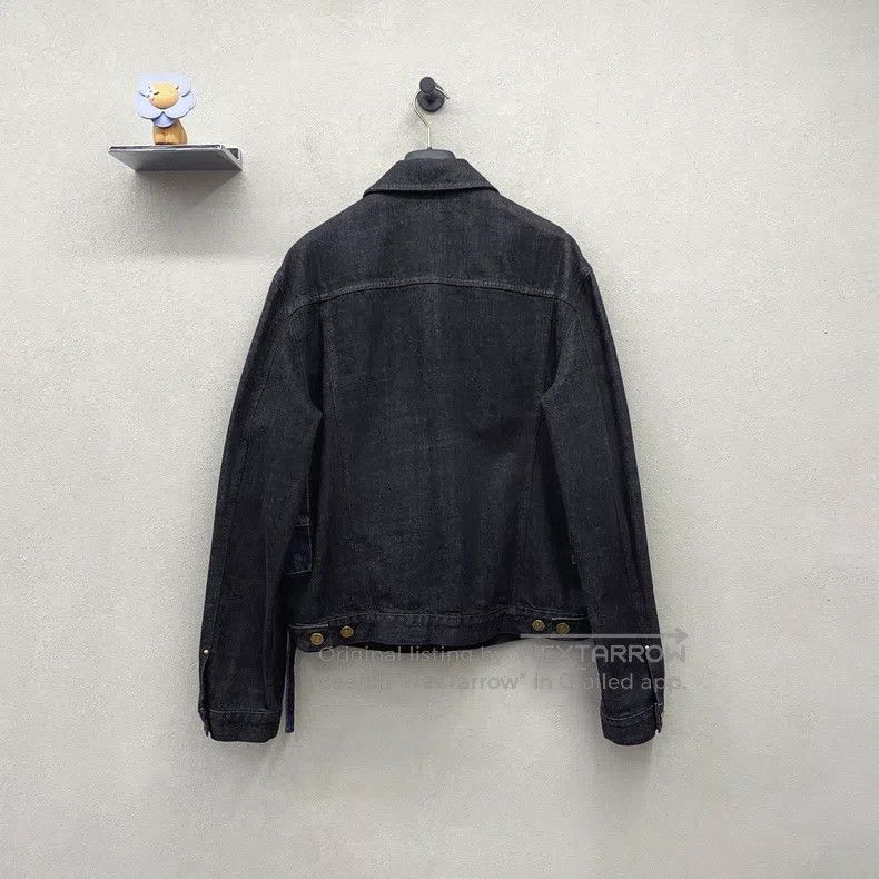 Louis Vuitton Bow-tie color-block denim jacket