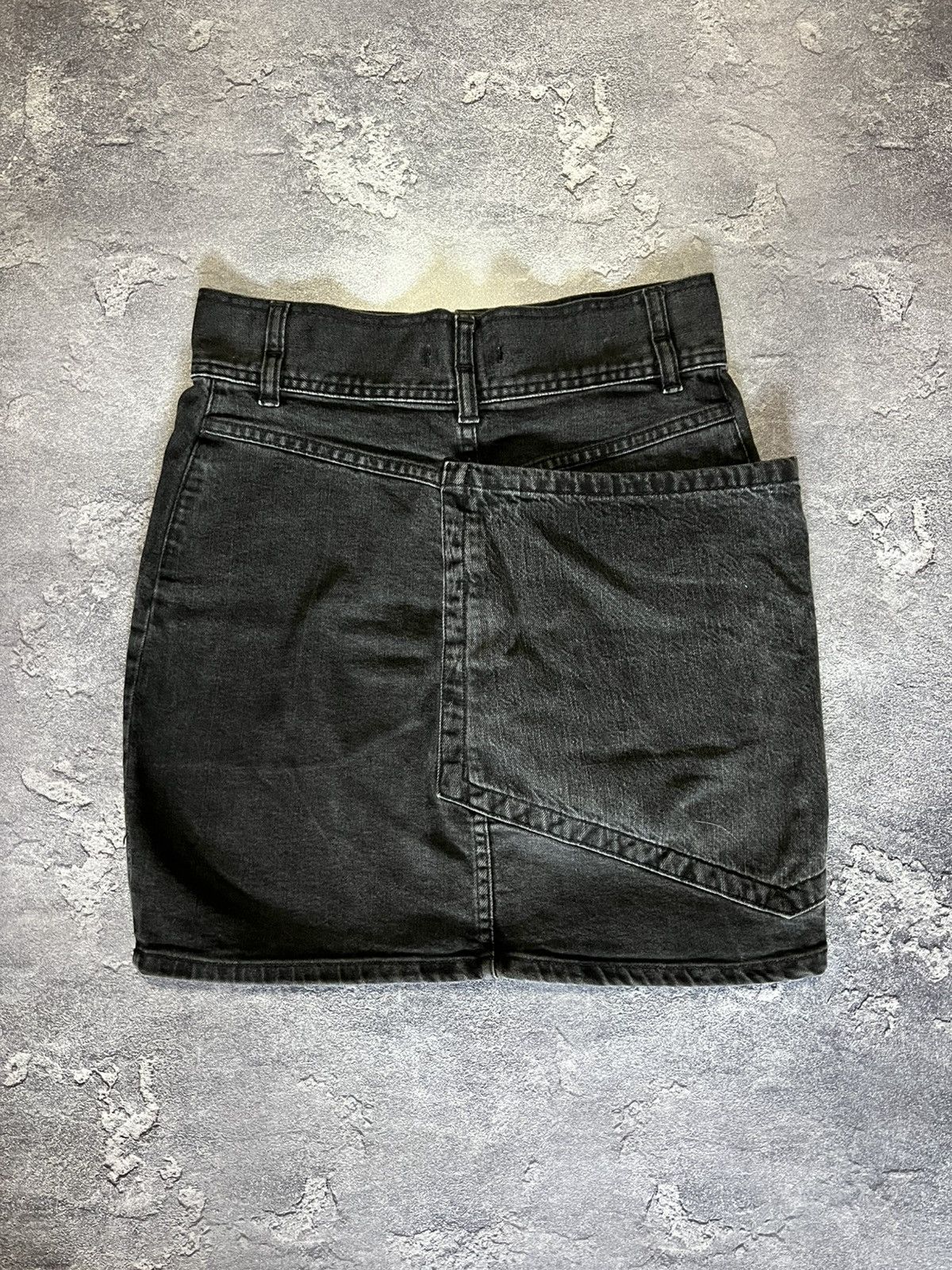 Acne Studios Acne Studios Vintage Mini Skirt Washed Black Size 27" / US 4 / IT 40 - 2 Thumbnail