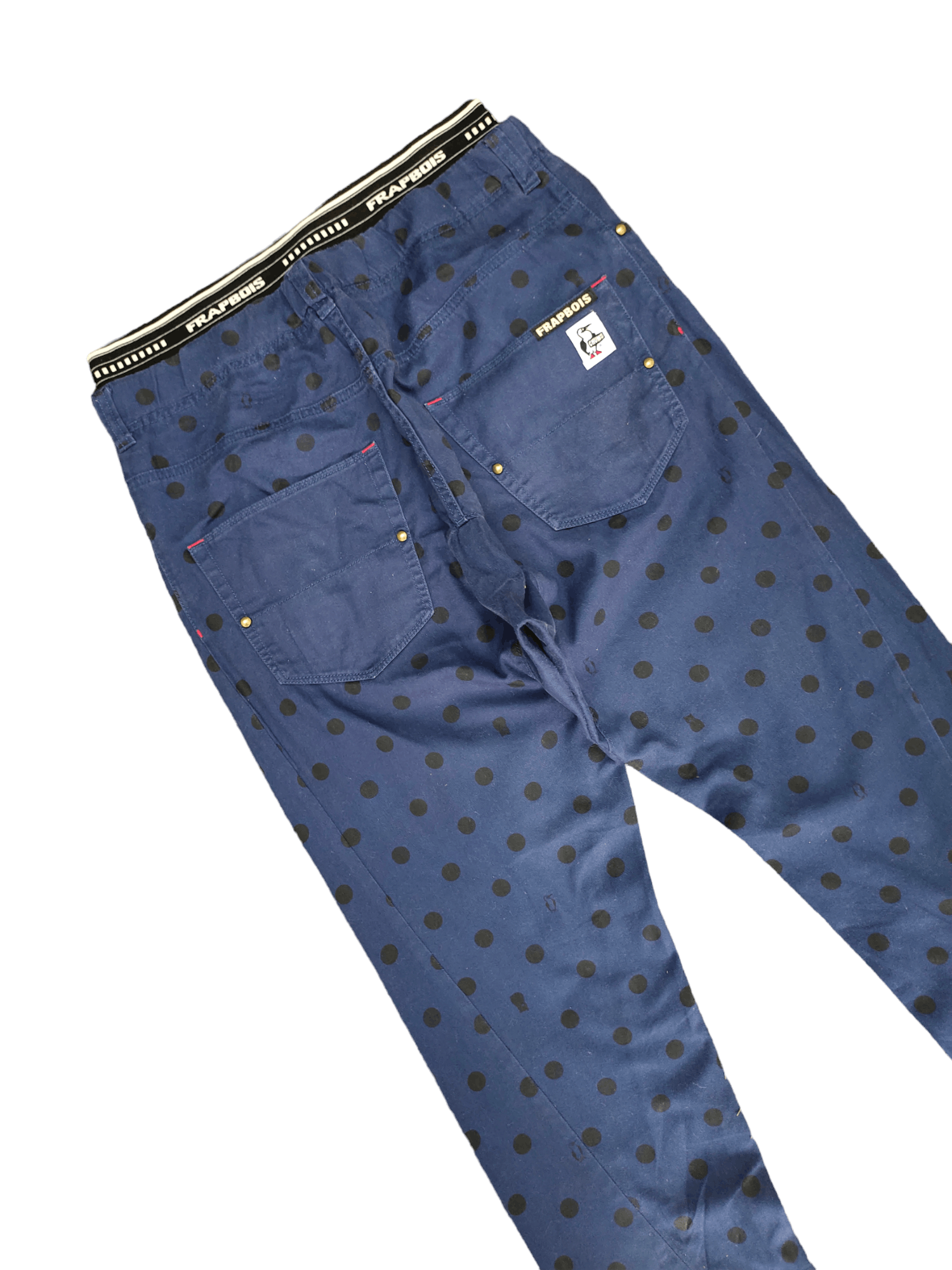Issey Miyake Frapbois By Issey Miyake Double Waist Polkadot Pants Ppfm Size US 33 - 6 Thumbnail