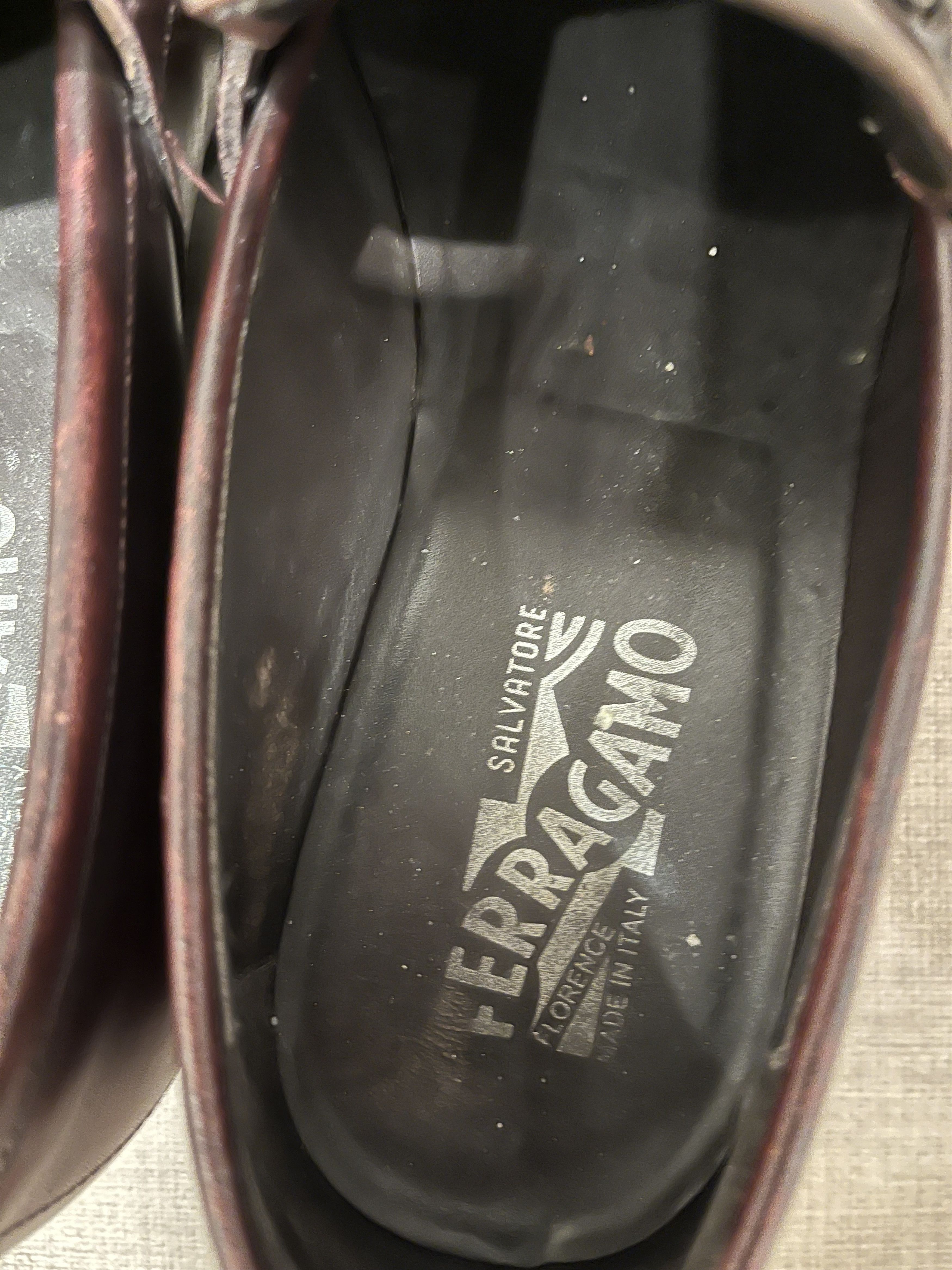 Salvatore Ferragamo Ferragamo burgundy loafer Size US 8 / EU 41 - 6 Thumbnail