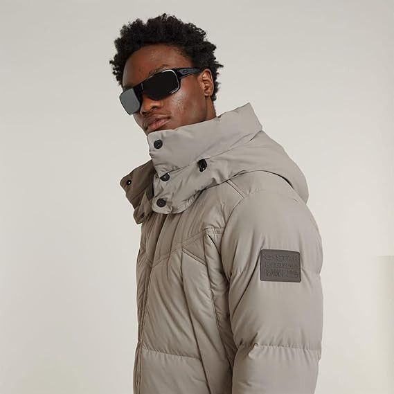 G-Star G-star Raw G-whistler Padded Hooded jacket Elephant skin Size US XXL / EU 58 / 5 - 6 Thumbnail