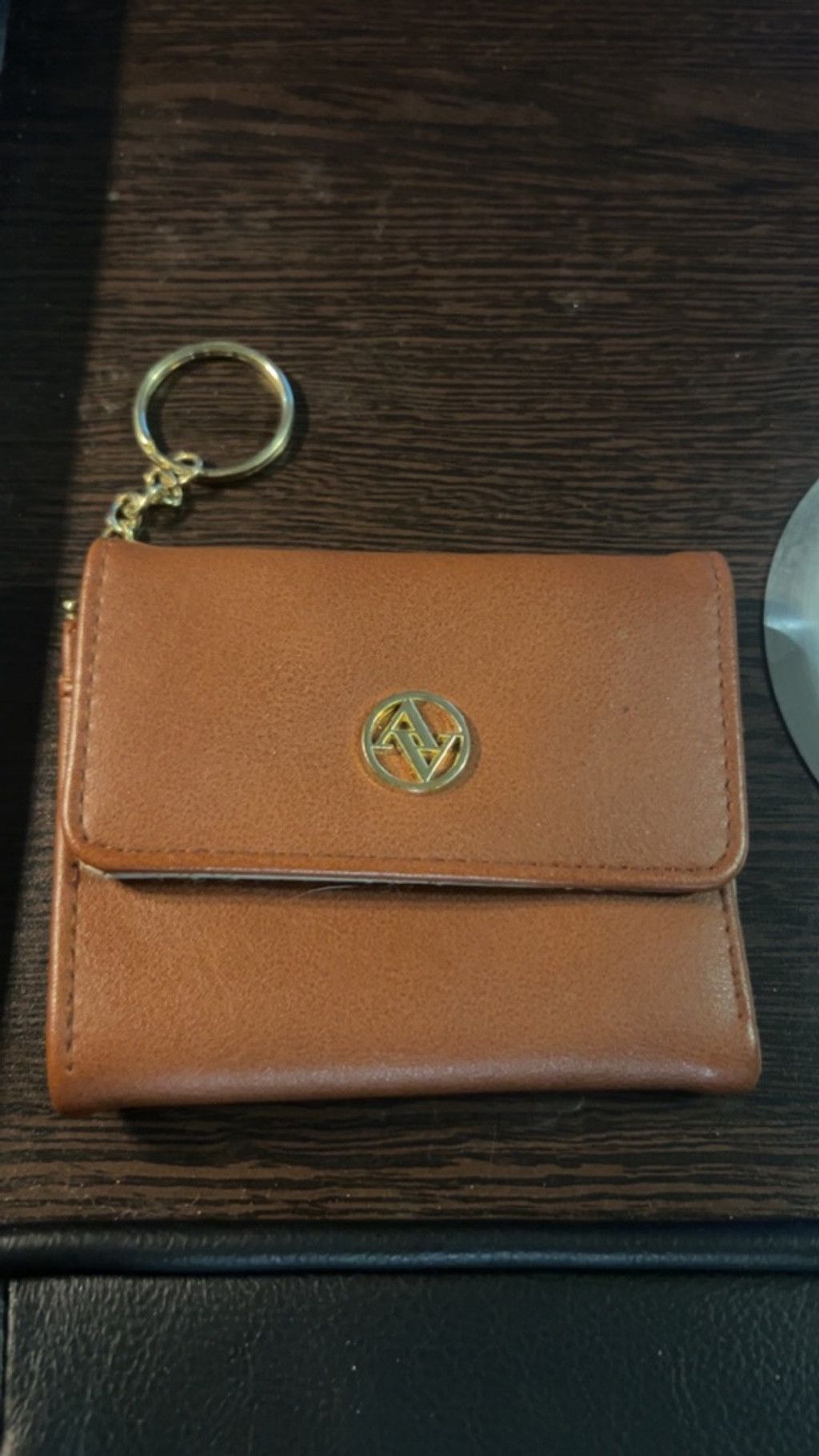 The Unbranded Brand Women's Brown Key & Card Holder One Size Size ONE SIZE - 2 Thumbnail