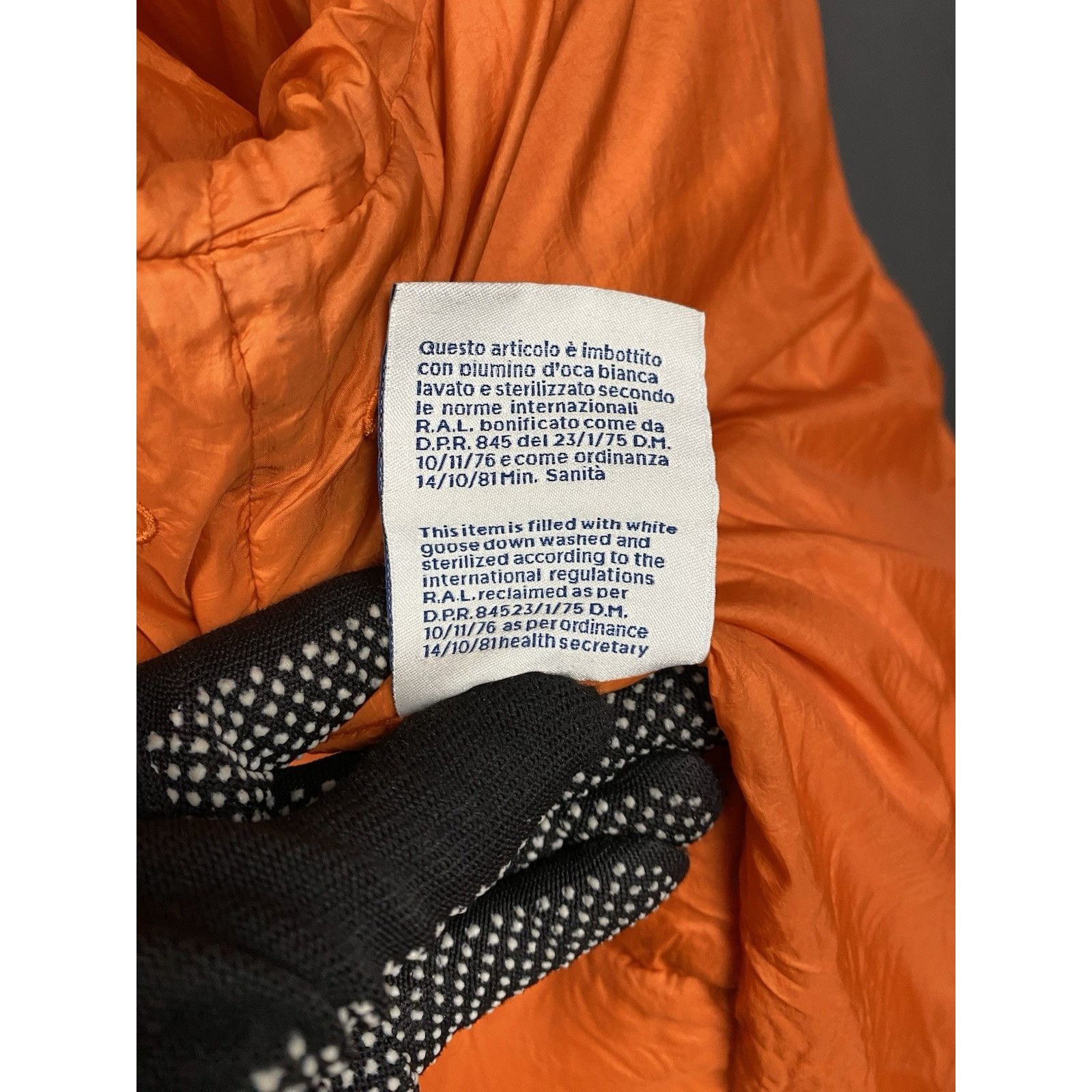 Moncler RARE! Moncler x 1017 ALYX 9SM Deimos Men`s Orange Down Insu Size US L / EU 52-54 / 3 - 19 Thumbnail