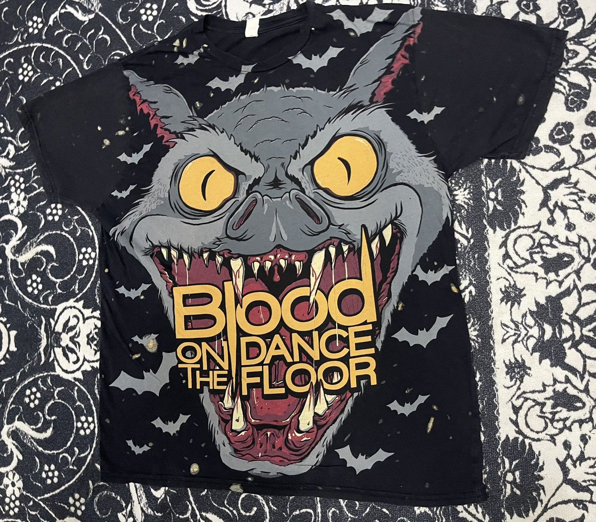 Band Tees Y2K BAND BLOOD ON THE DANCE FLOOR RARE FULLPRINT SHIRT Size US L / EU 52-54 / 3 - 5 Thumbnail