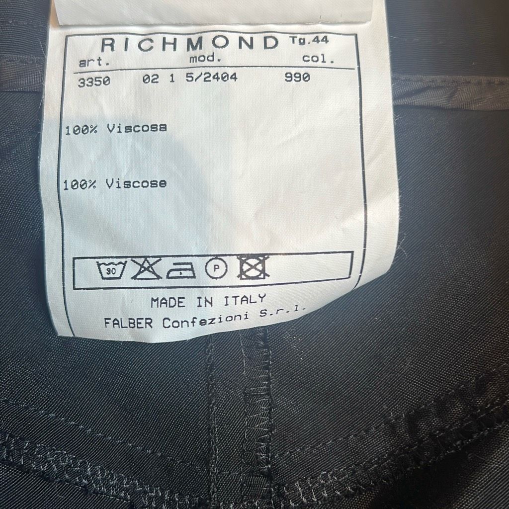 John Richmond NWT John Richmond X Black Maxi Skirt Size 30" / US 8 / IT 44 - 9 Thumbnail