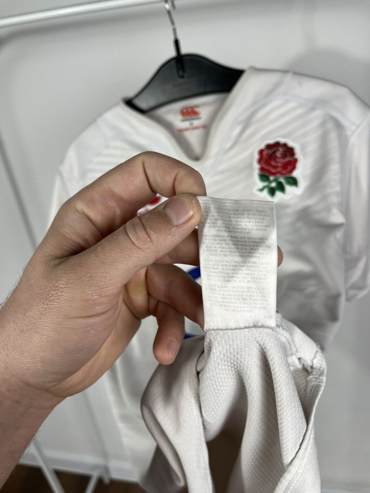 Canterbury of New Zealand England Rugby Canterbury O2 Jersey Shirt S England Jersey Size US S / EU 44-46 / 1 - 7 Thumbnail
