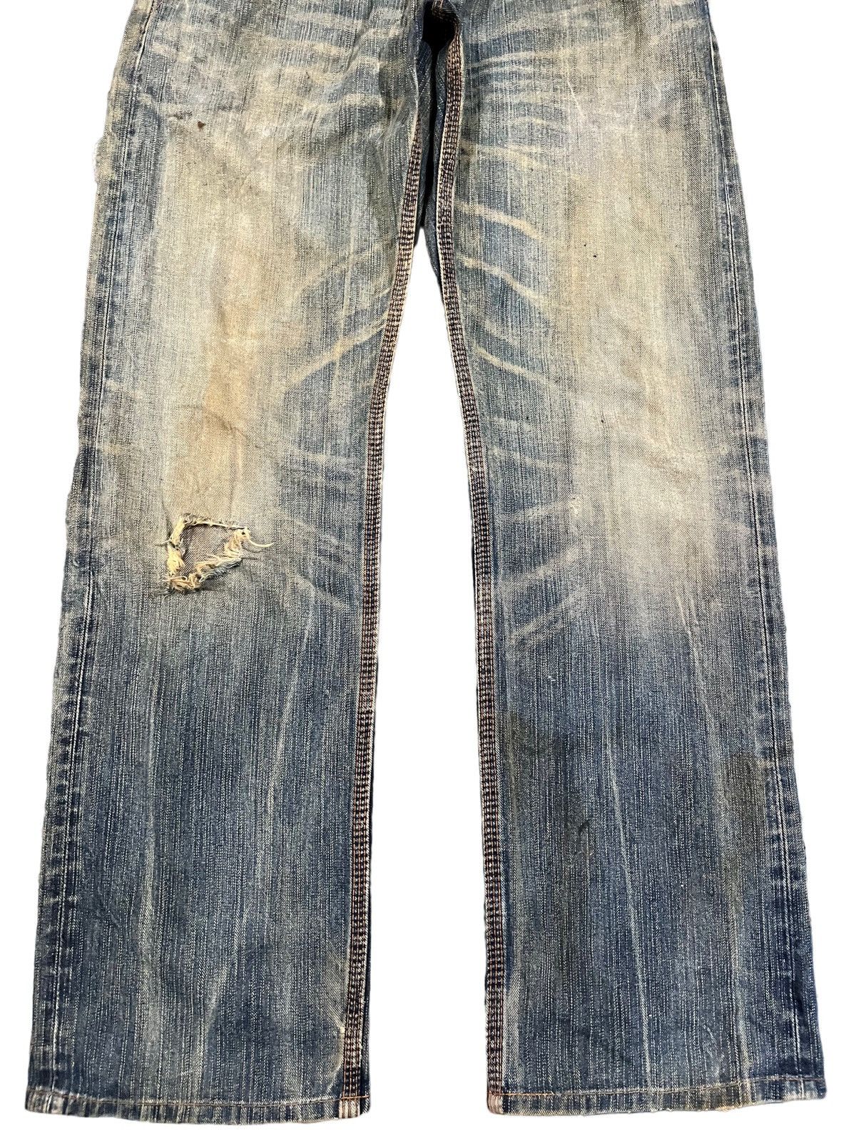 Edition Japan Vintage Edwin XV MudWash Rusty Denim Size US 31 - 3 Thumbnail